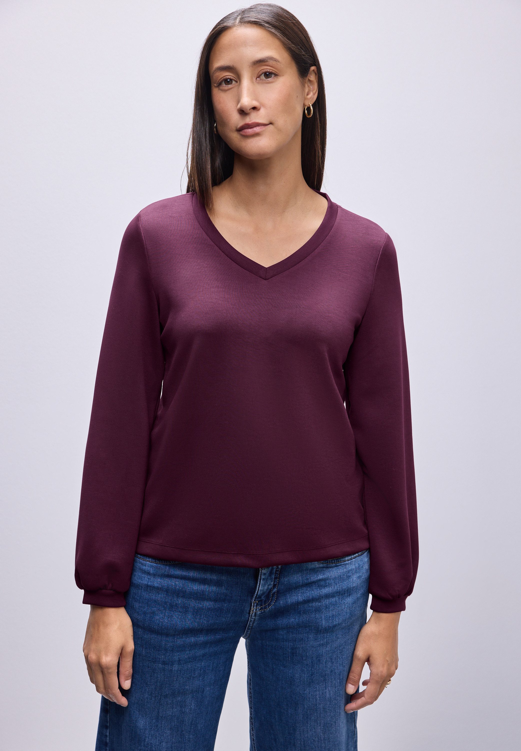 STREET ONE Langarmshirt günstig online kaufen