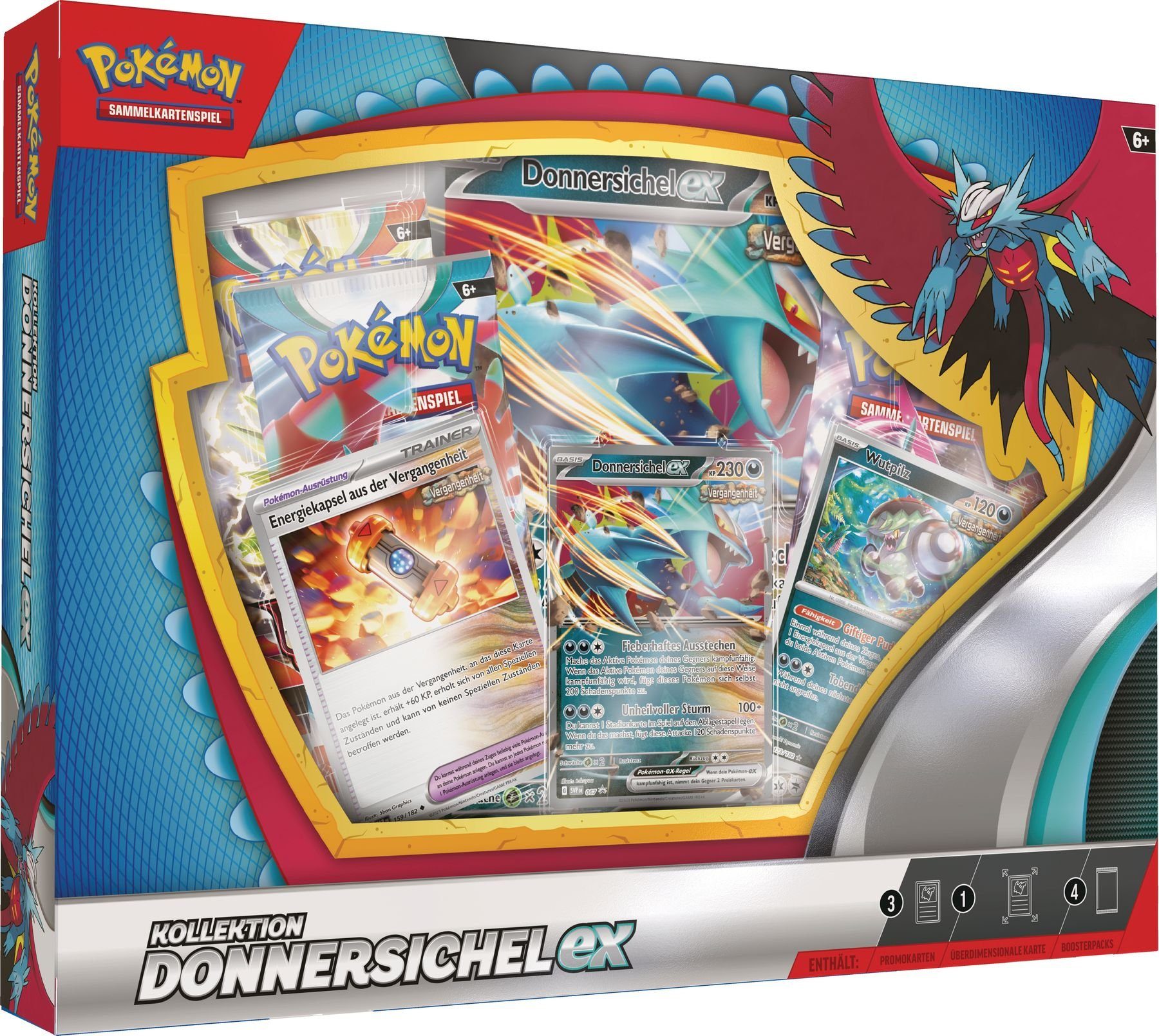 Sammelkarte Pokémon Kollektion Donnersichel-ex