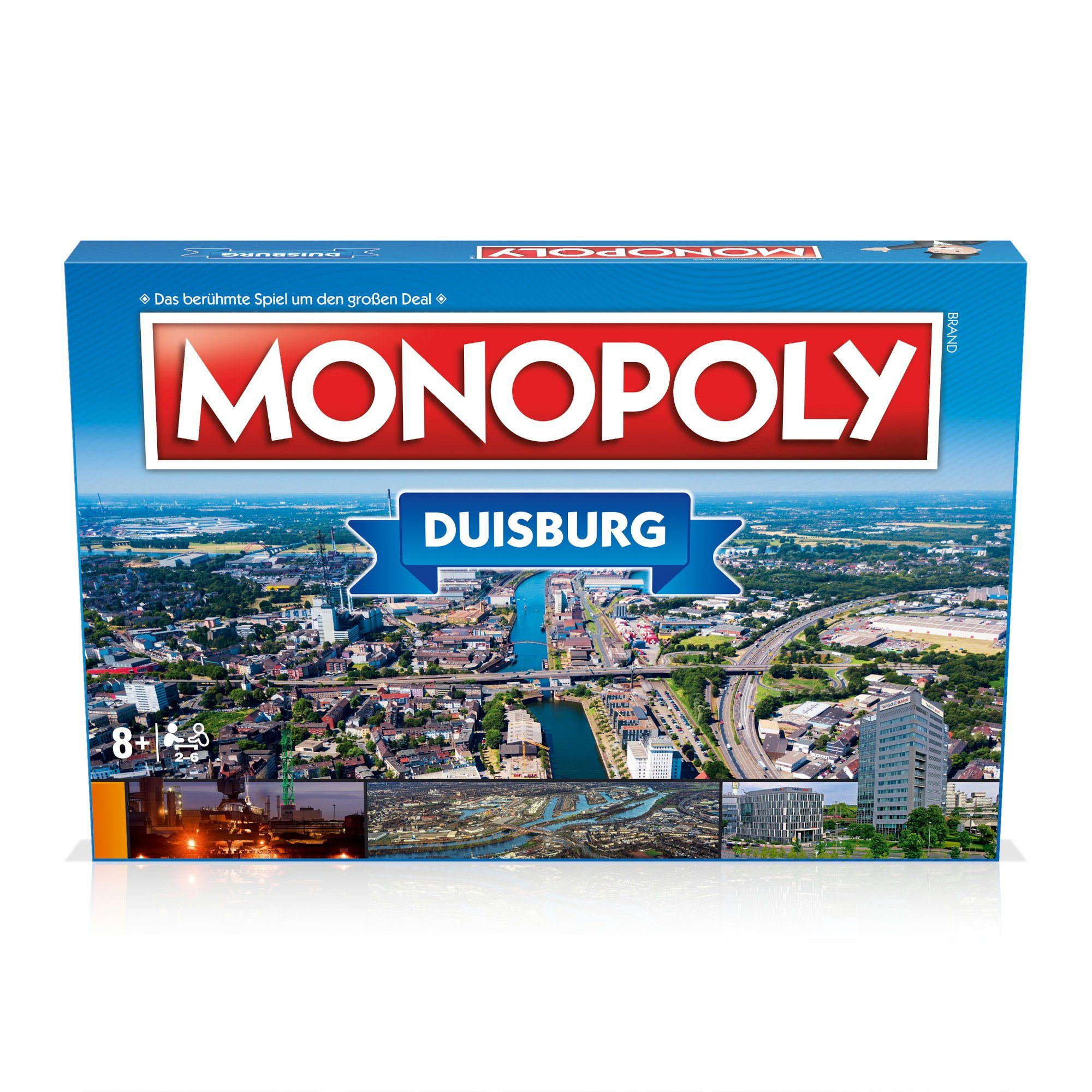 Winning Moves Spiel Monopoly - Duisburg, Brettspiel