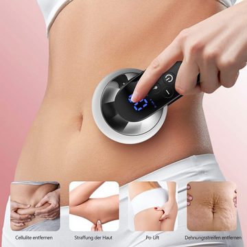 COOL-i ® Massagegerät, 6-in-1 Ultraschall-Cellulite-Massagegerät: Effektive Fettbeseitigung