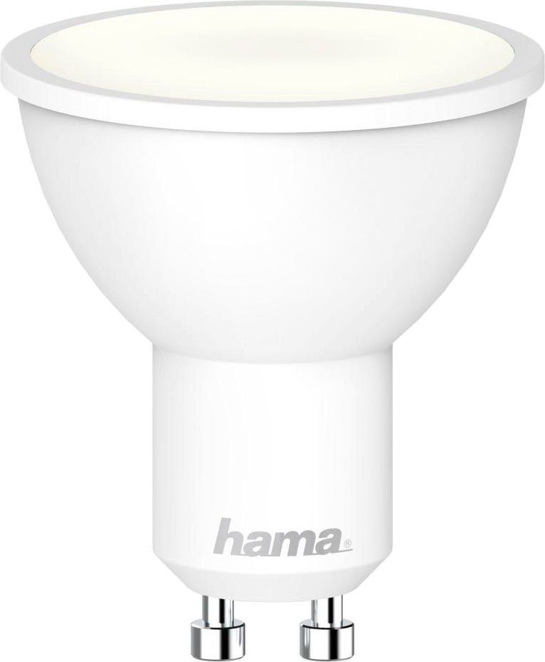 Weiß, LED-Leuchtmittel Appsteuerung, Lampe, GU10,5W, für WLAN Sprachsteuerung, LED Hama GU10