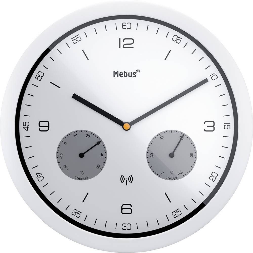 Mebus Wanduhr Funk-Wanduhr 52826