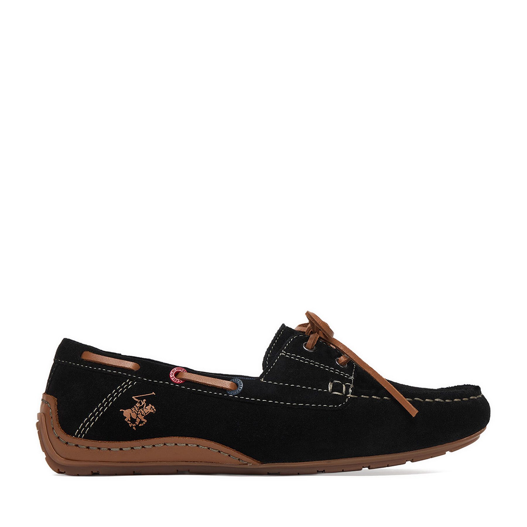 BEVERLY HILLS POLO CLUB Schwarze Damen-Loafer des Beverly Hills Polo Club Mokassin