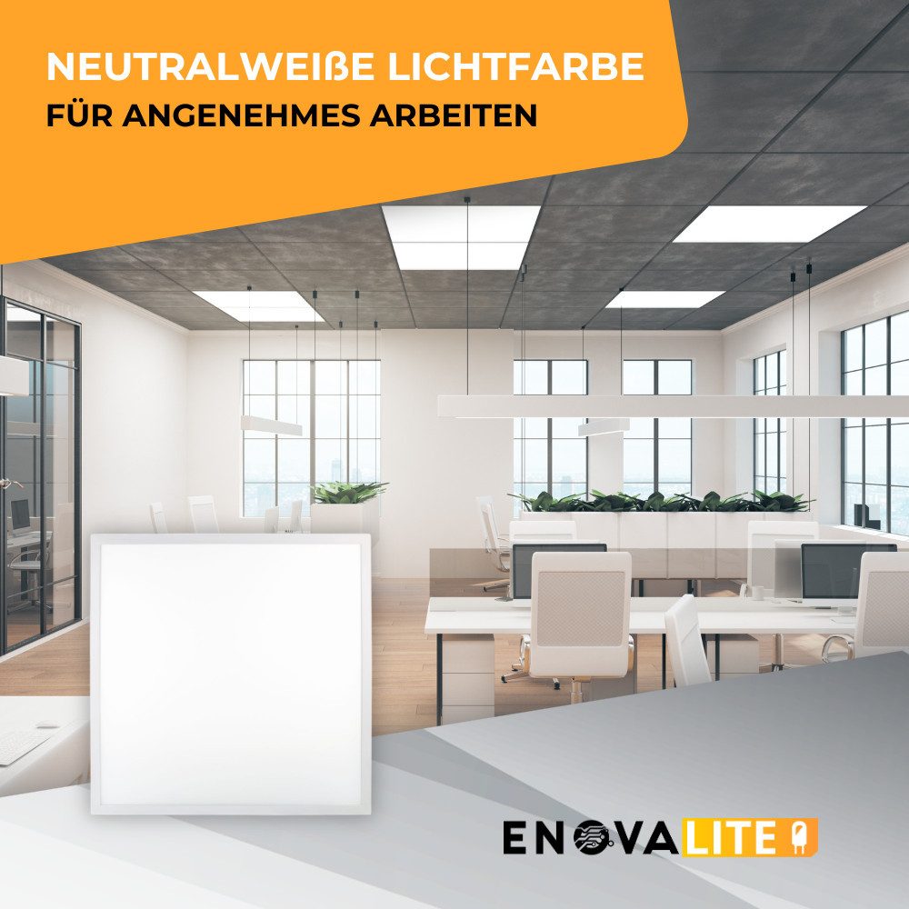 ENOVALITE LED Panel ENOVALITE LED Panel 36 W 4000 K neutralweiß, LED fest integriert, neutralweiß