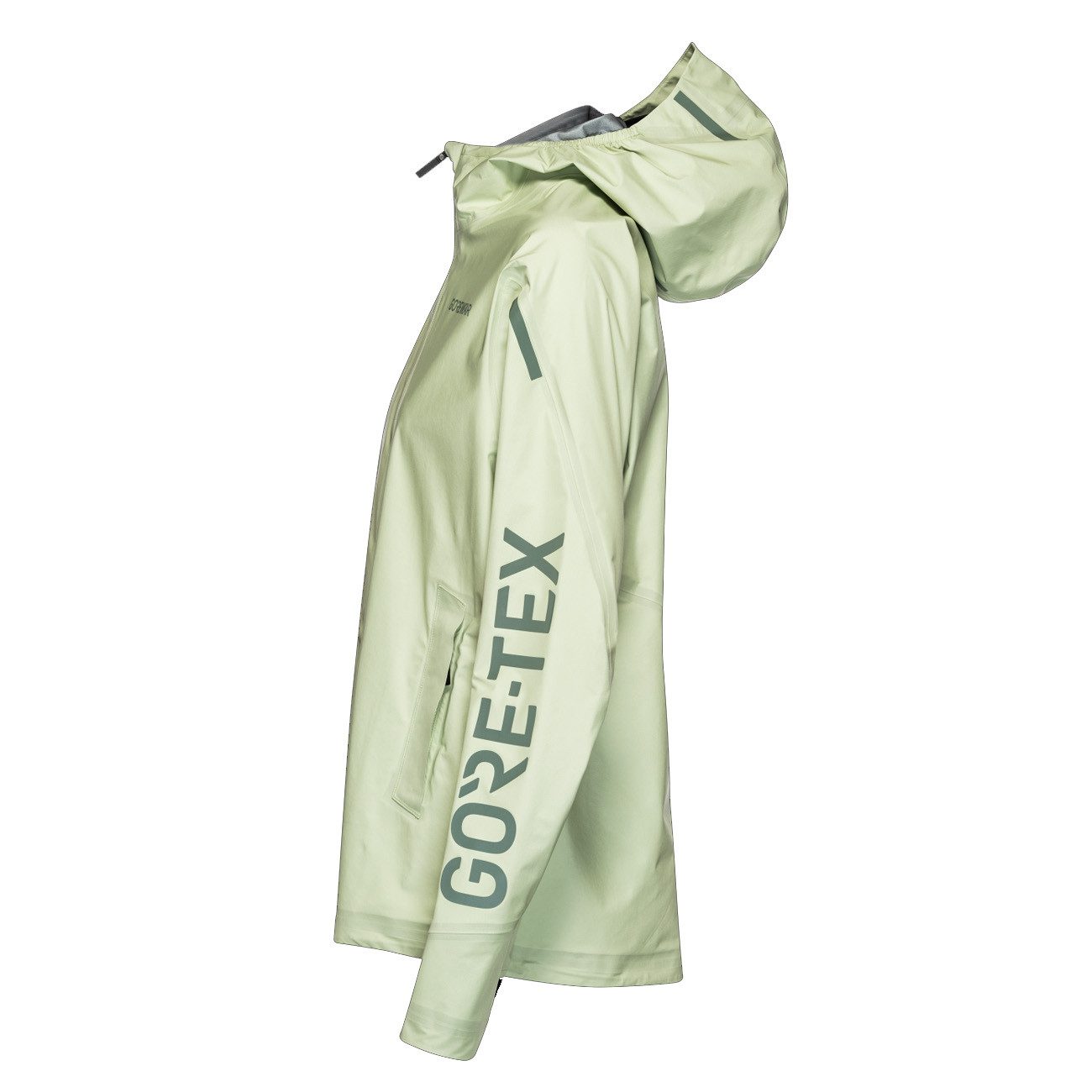 GORE® Wear Laufjacke Gore Wear Concurve GTX Logo Jacket Damen Spring Green Slate