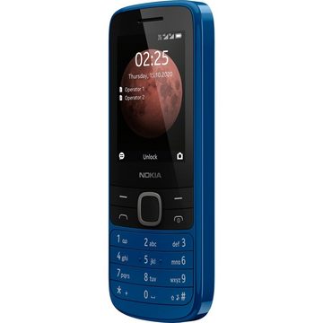 Nokia 225 4G - Handy - blau Smartphone (2,4 Zoll, 128 GB Speicherplatz)