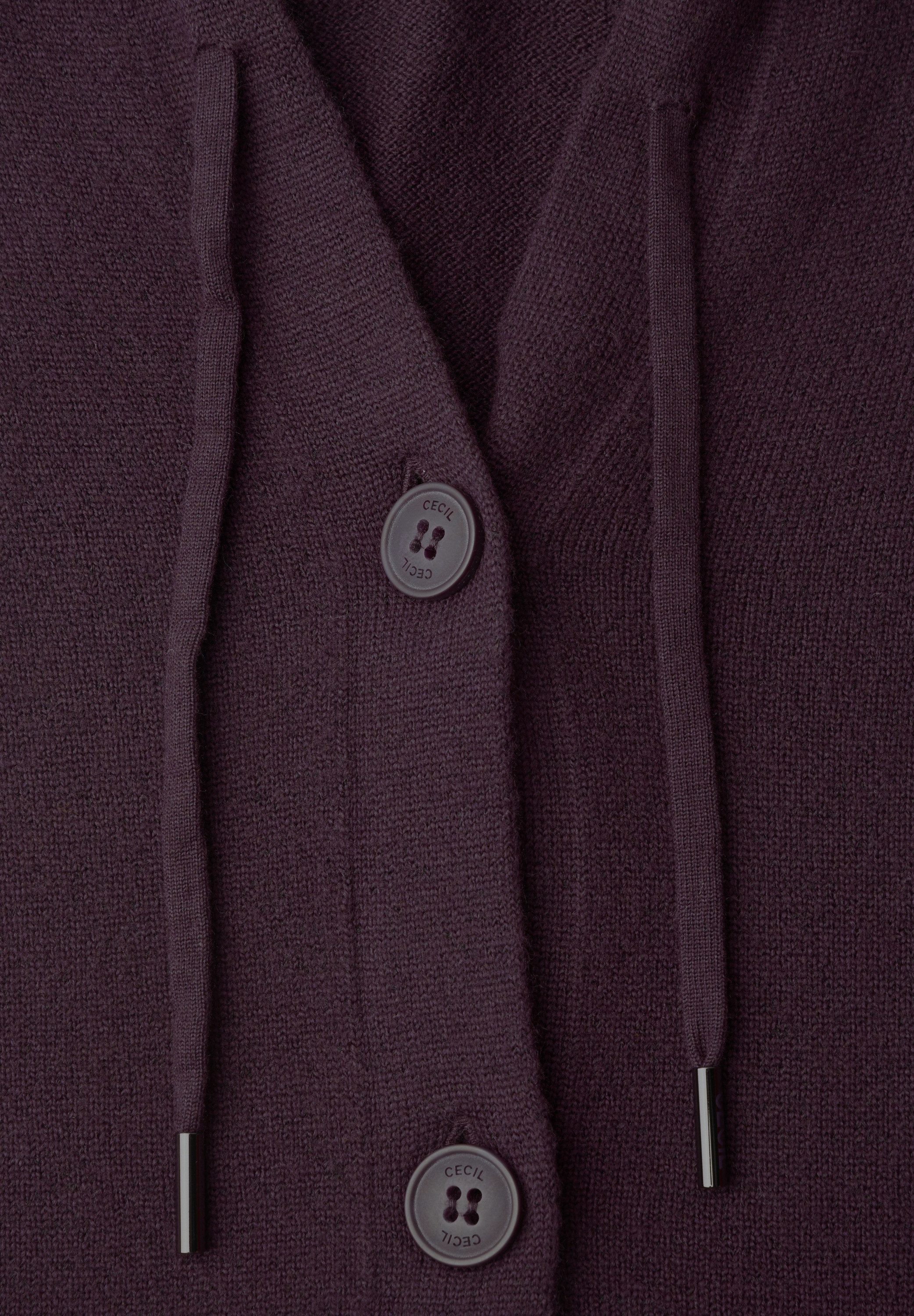 CECIL Cardigan mit Kapuze mit Tunnelzugband – Bild 5 von 5