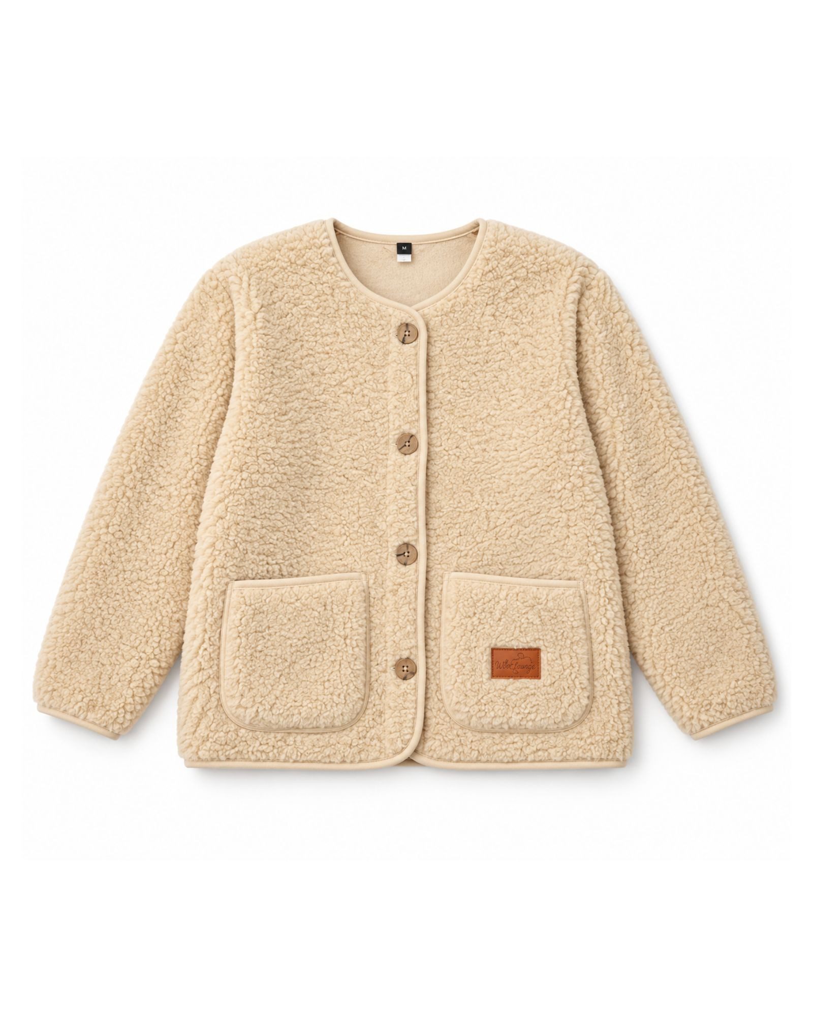 awoolco Kurzjacke Bella aus 100% Schurwolle - temperaturregulierend & atmungsaktiv auch in großen Größen