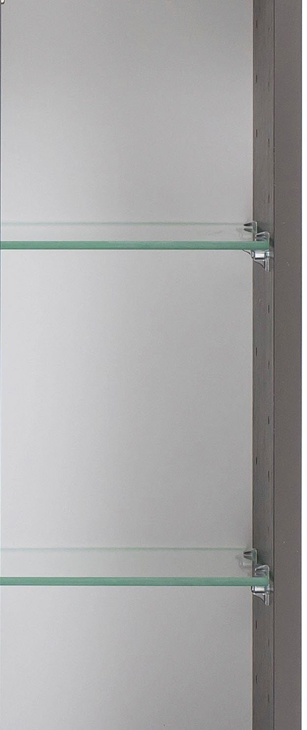 HELD MÖBEL Spiegelschrank Breite 120 cm graphit graphit | Stubach