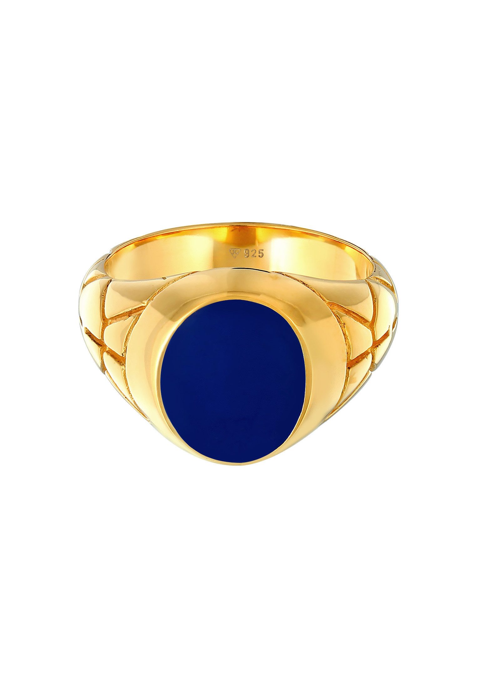Kuzzoi Siegelring Basic Herren Siegelring Oval günstig online kaufen