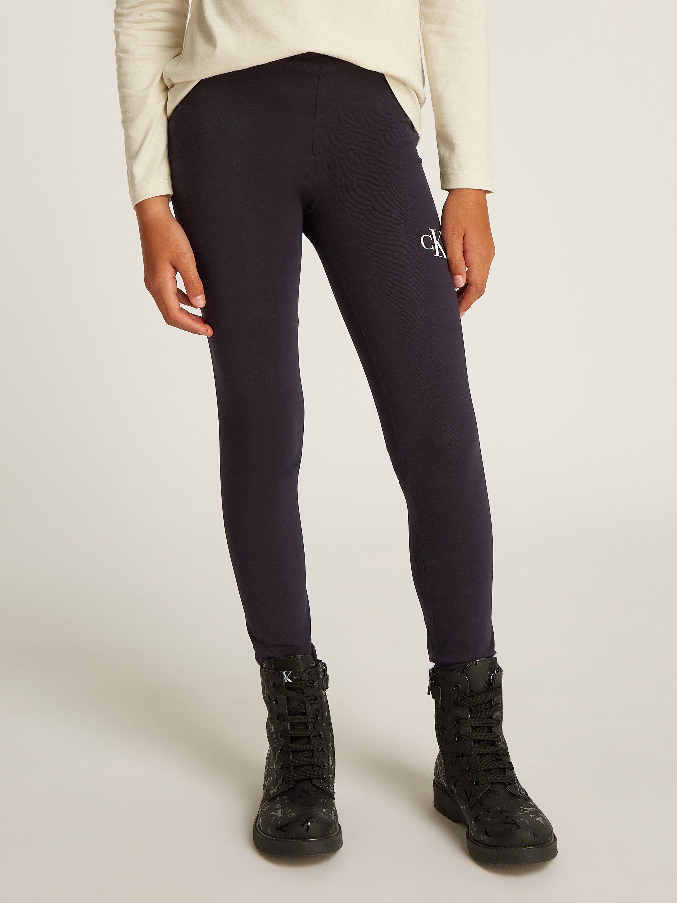 Calvin Klein Jeans Leggings CK LOGO LEGGING für Kinder bis 16 Jahre