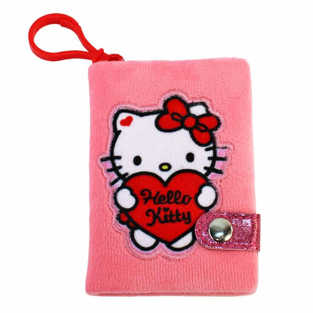 SANRIO Notizbuch Hello Kitty Notizbuch Mini mit Plüsch - ca. 10 cm