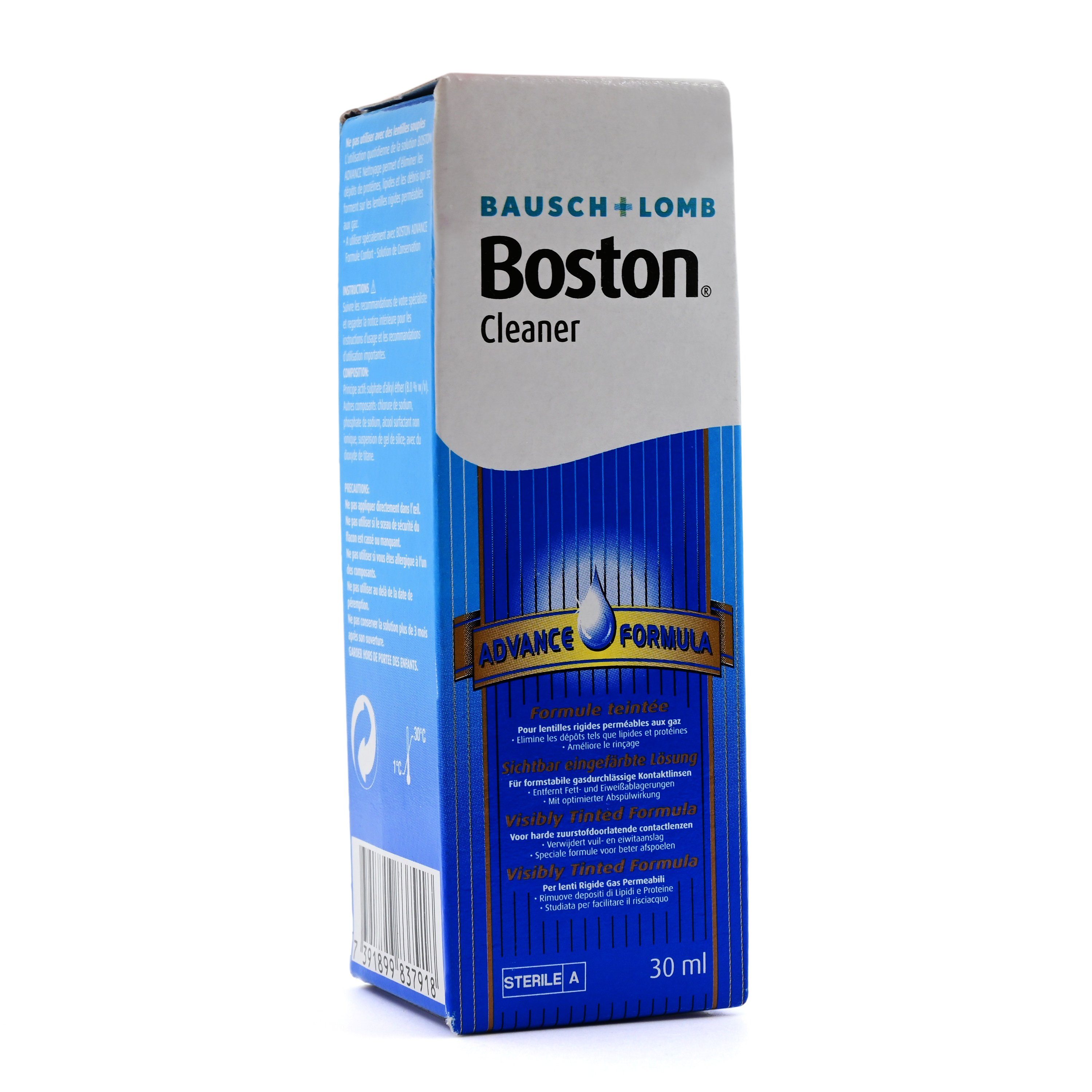 BAUSCH & LOMB GmbH Vision Care Kontaktlinsenflüssigkeit BOSTON ADVANCE Cleaner CL Kontaktlinsenreiniger, 30 ml