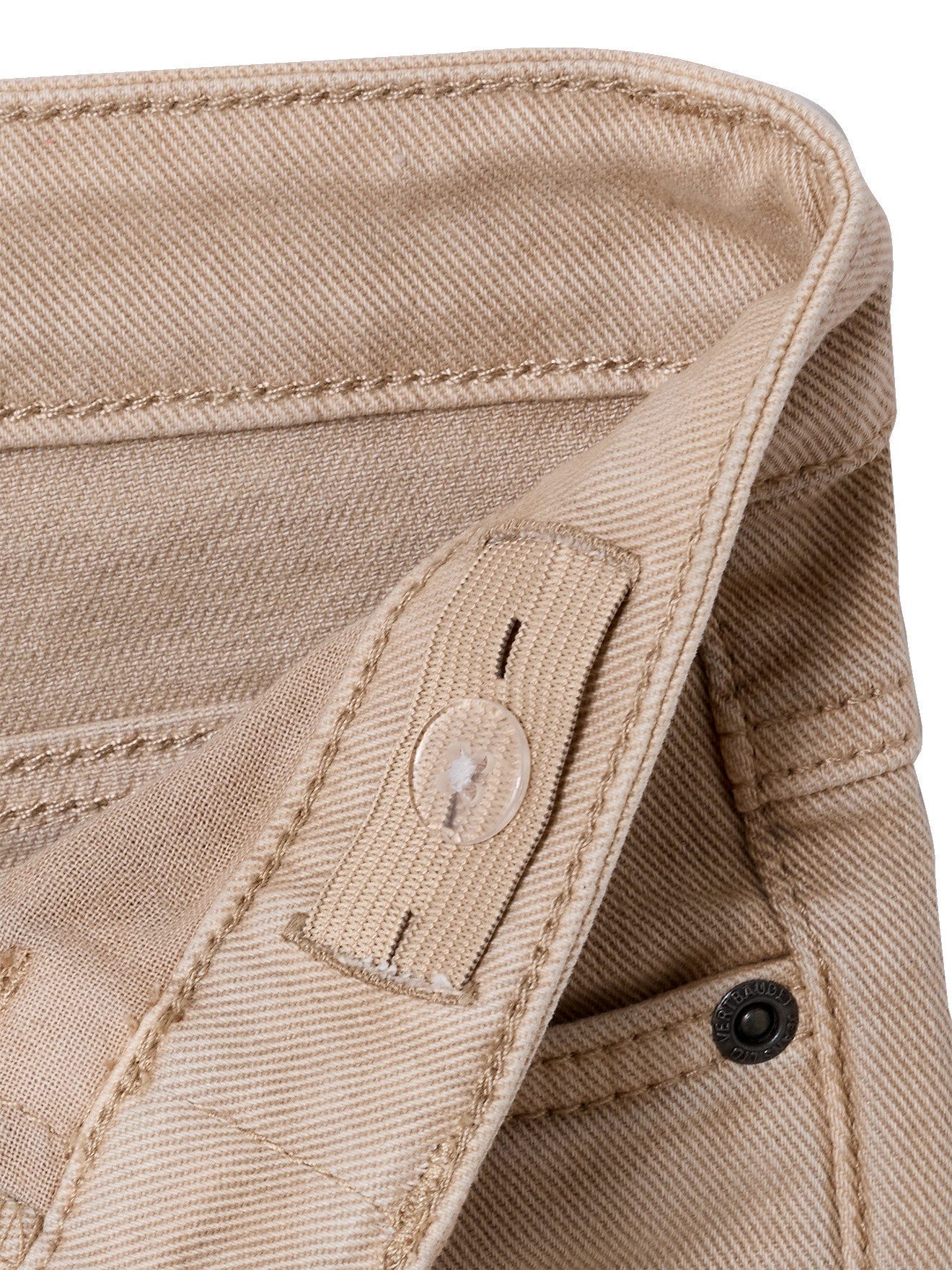 vertbaudet Stoffhose Jungen Slim-Fit-Hose, Hüftweite REGULAR Slim-Fit-Hose, Bundweite verstellbar, REGULAR