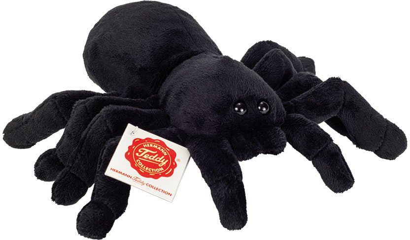 Teddy Hermann® Kuscheltier Spinne schwarz, 16 cm