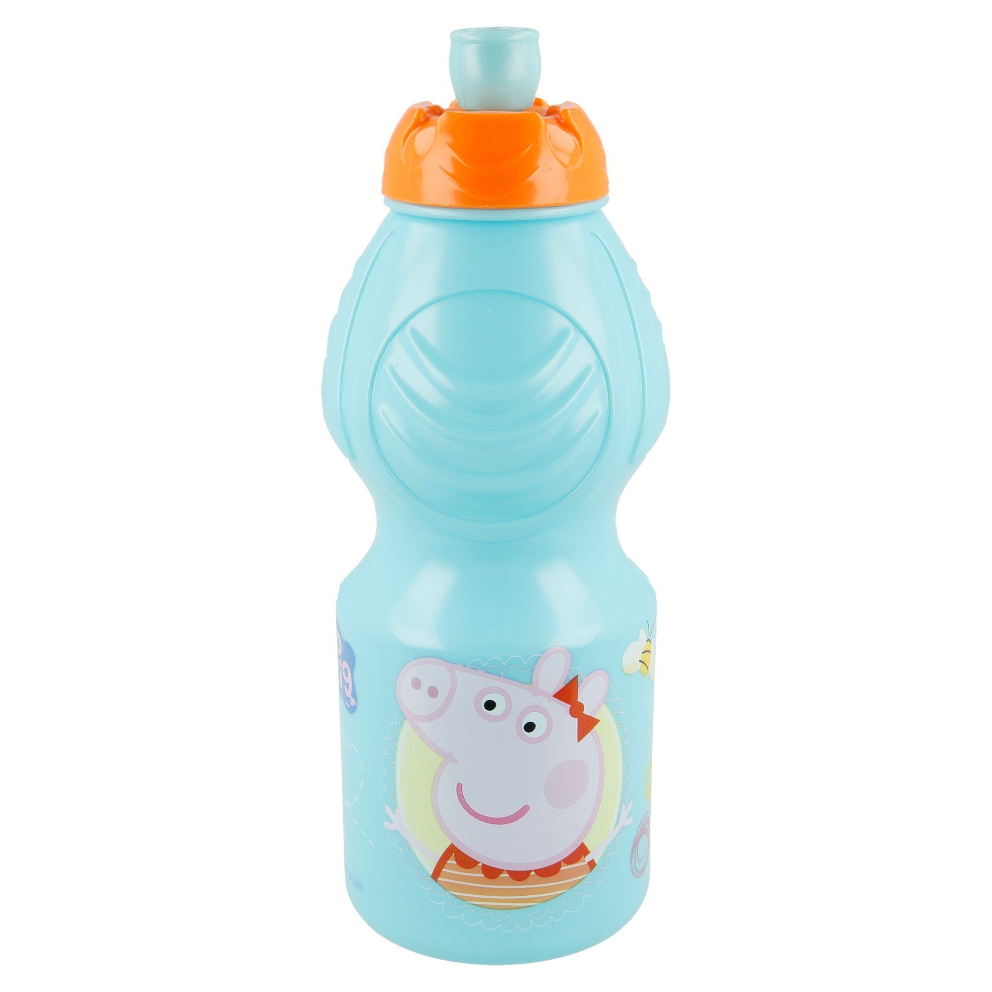 Peppa Pig Lunchbox Peppa Wutz 4 teiliges Lunch Set - Brotdose Trinkflasche Besteck, Kunststoff, (4-tlg)