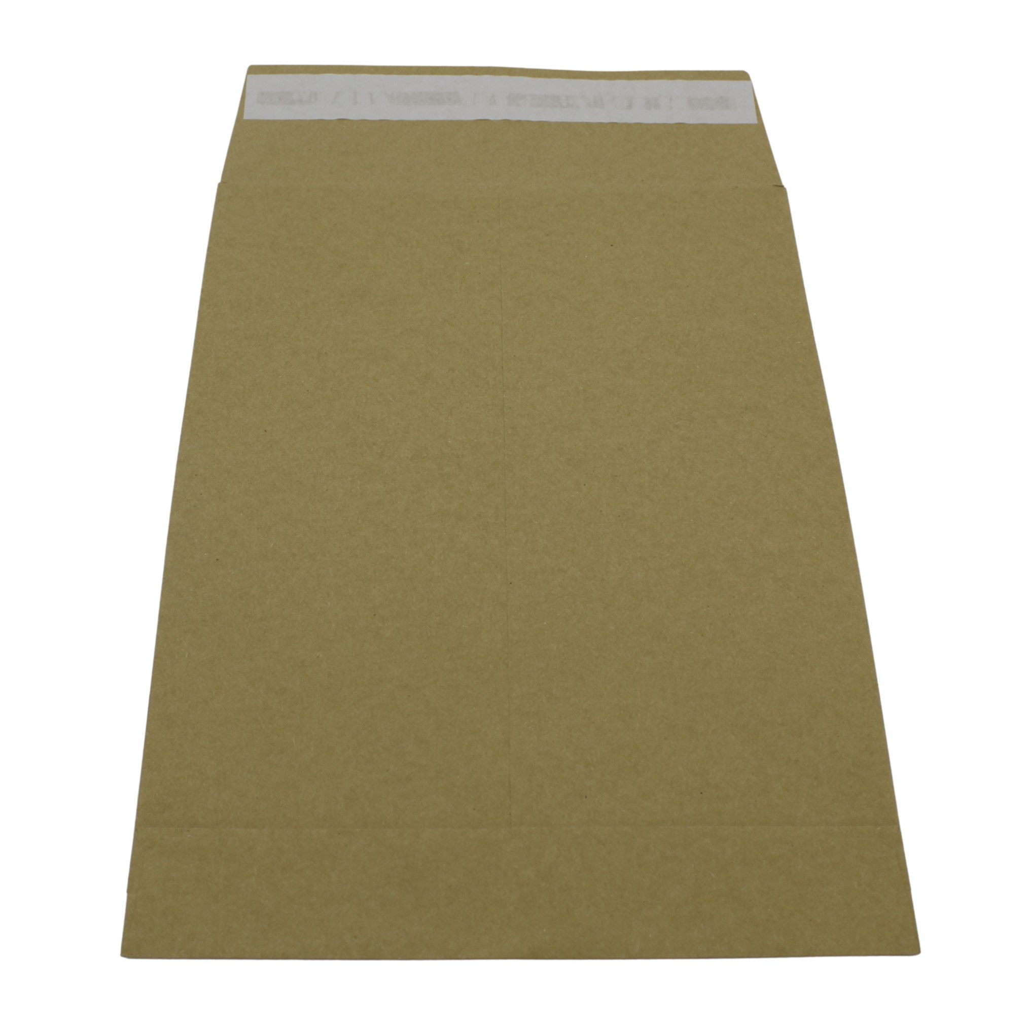 Packen24 GmbH Versandtasche Versandbeutel Kraftpapier 190 x 50 x 300 + 50 mm Haftklebung