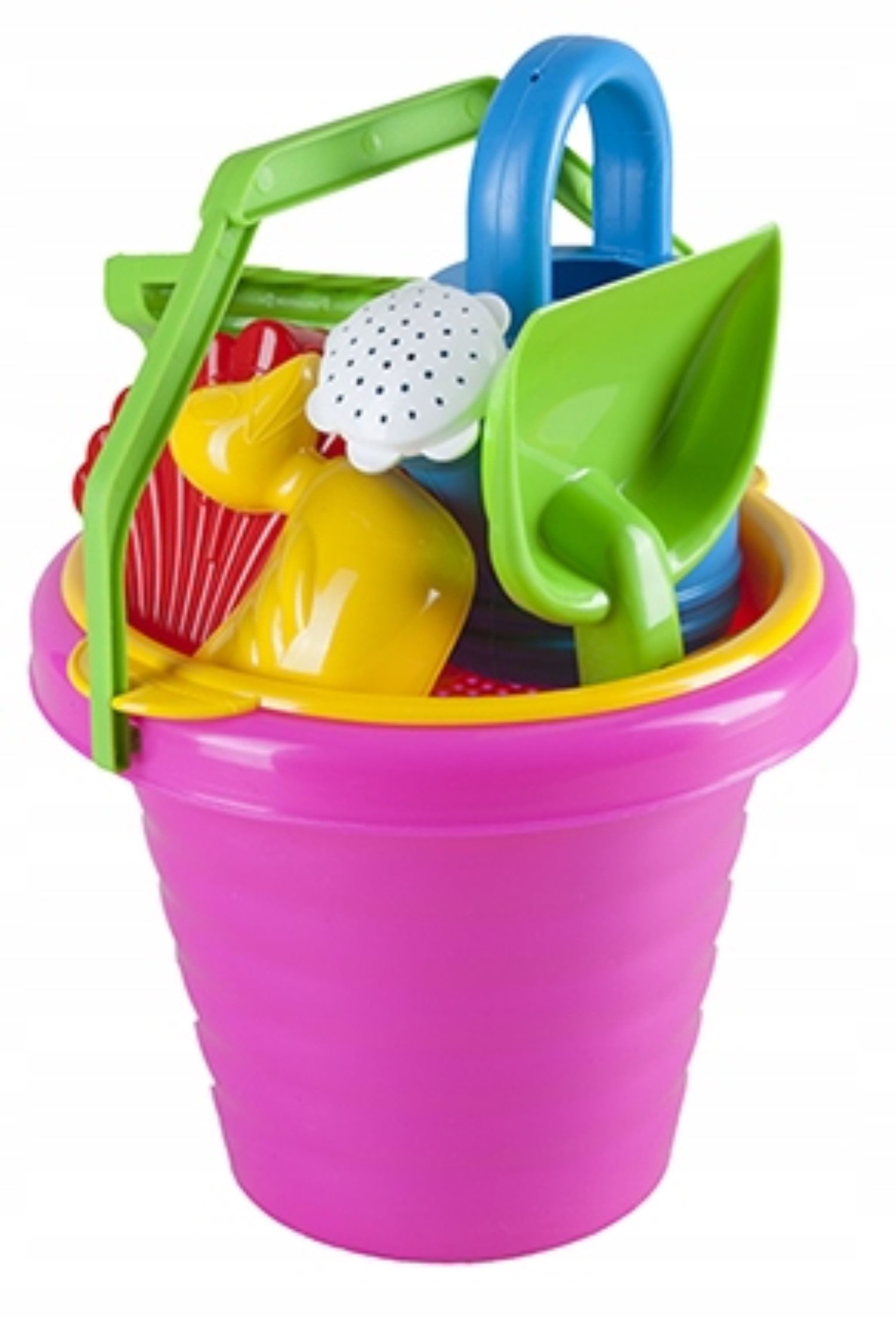 Festivalartikel Sandkasten 7-teiliger Sandspielzeug-Set - Eimer, günstig online kaufen