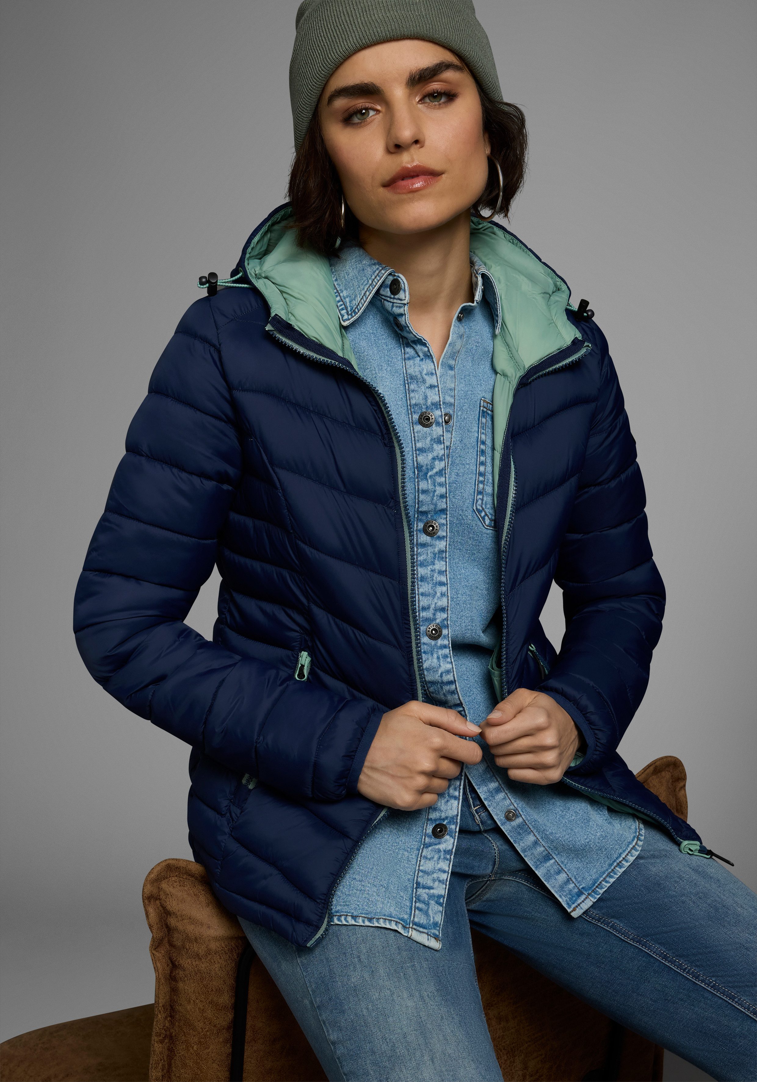Polarino Steppjacke Übergangsjacke für kühle Tage, günstig online kaufen