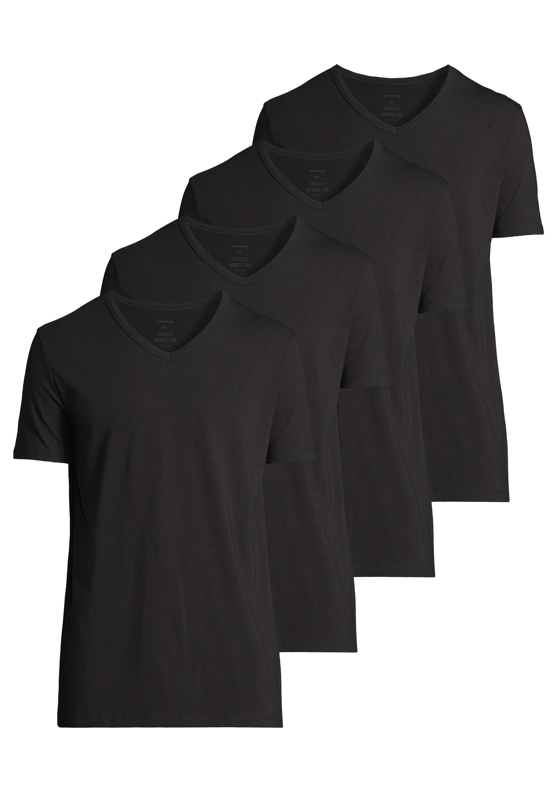 Unterhemd 4er Pack Pur