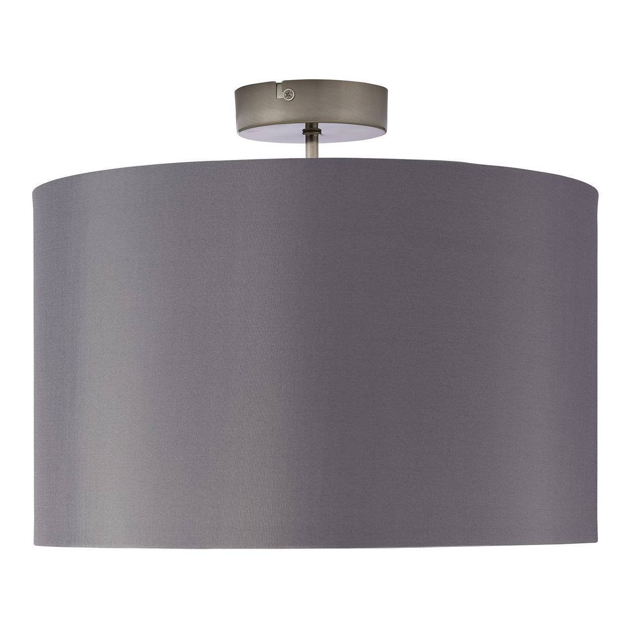 Brilliant Deckenleuchte Lampe Deckenleuchte E27, eisen/grau 40cm geeigne Clarie 60W, A60, Clarie, 1x