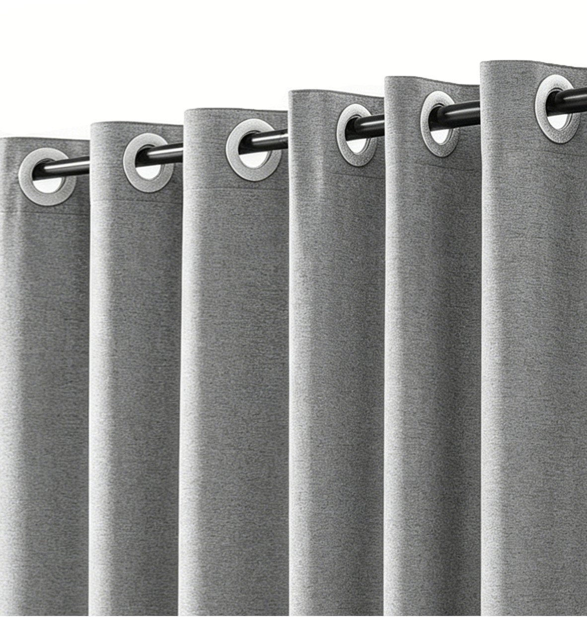 Agger Duschvorhang Leinenstruktur-Duschvorhang, schimmelresistenter und wasserdichter Breite 150 cm, verdickter Duschvorhang, ideal für Badewanne und Duschkabine