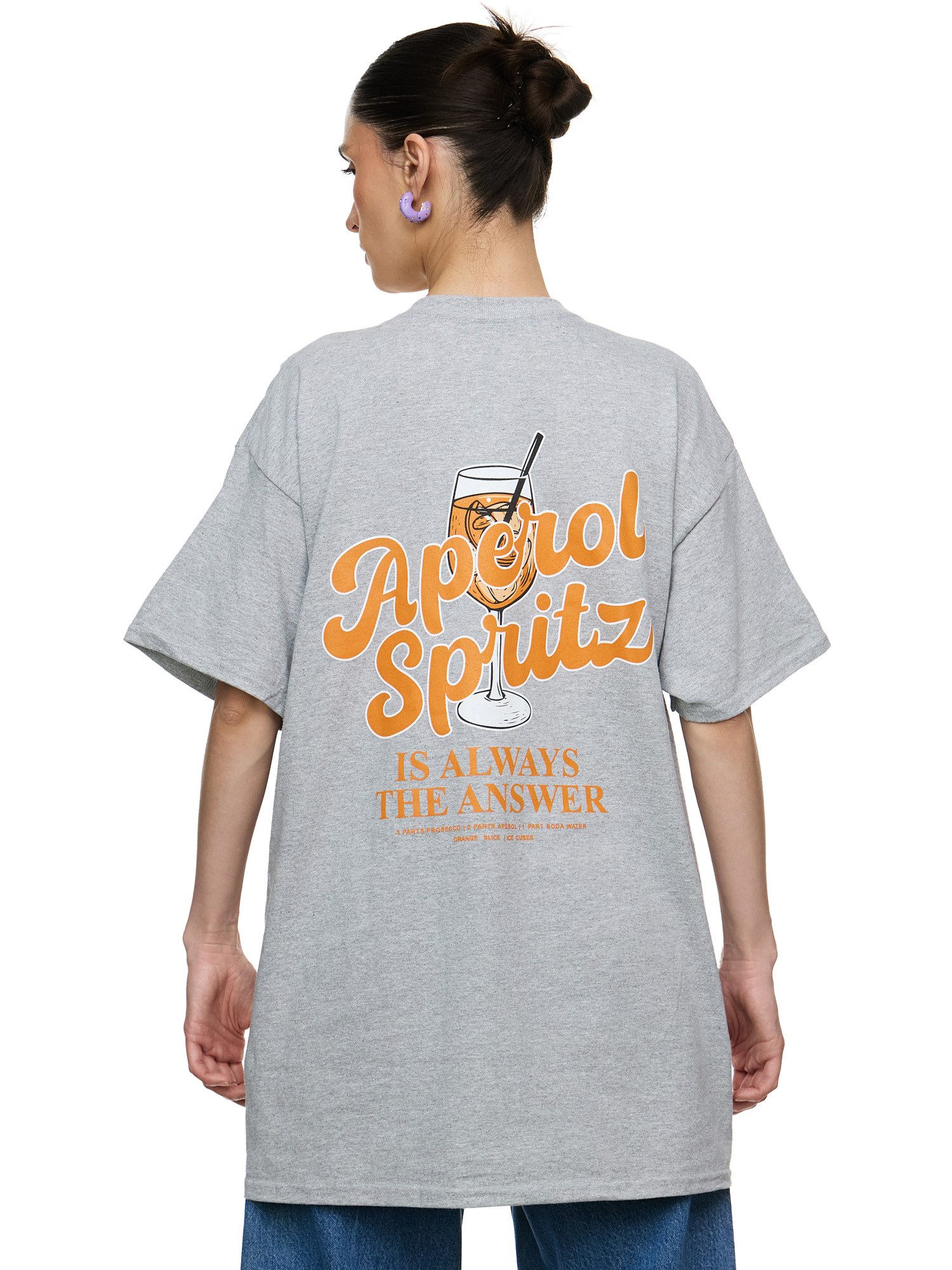 Worldclassca T-Shirt Worldclassca Oversized Print Aperol günstig online kaufen