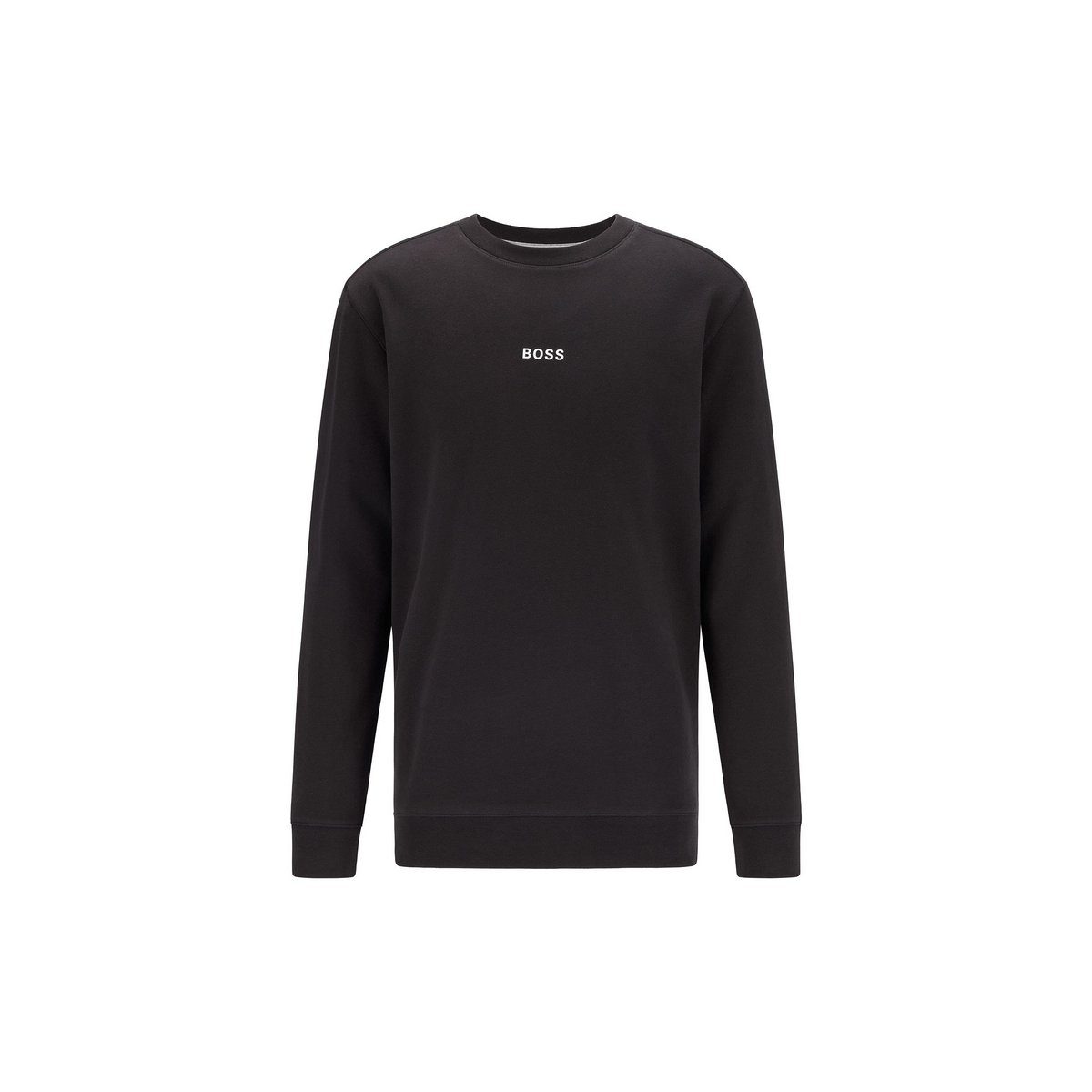 HUGO Sweatshirt schwarz regular (1-tlg)