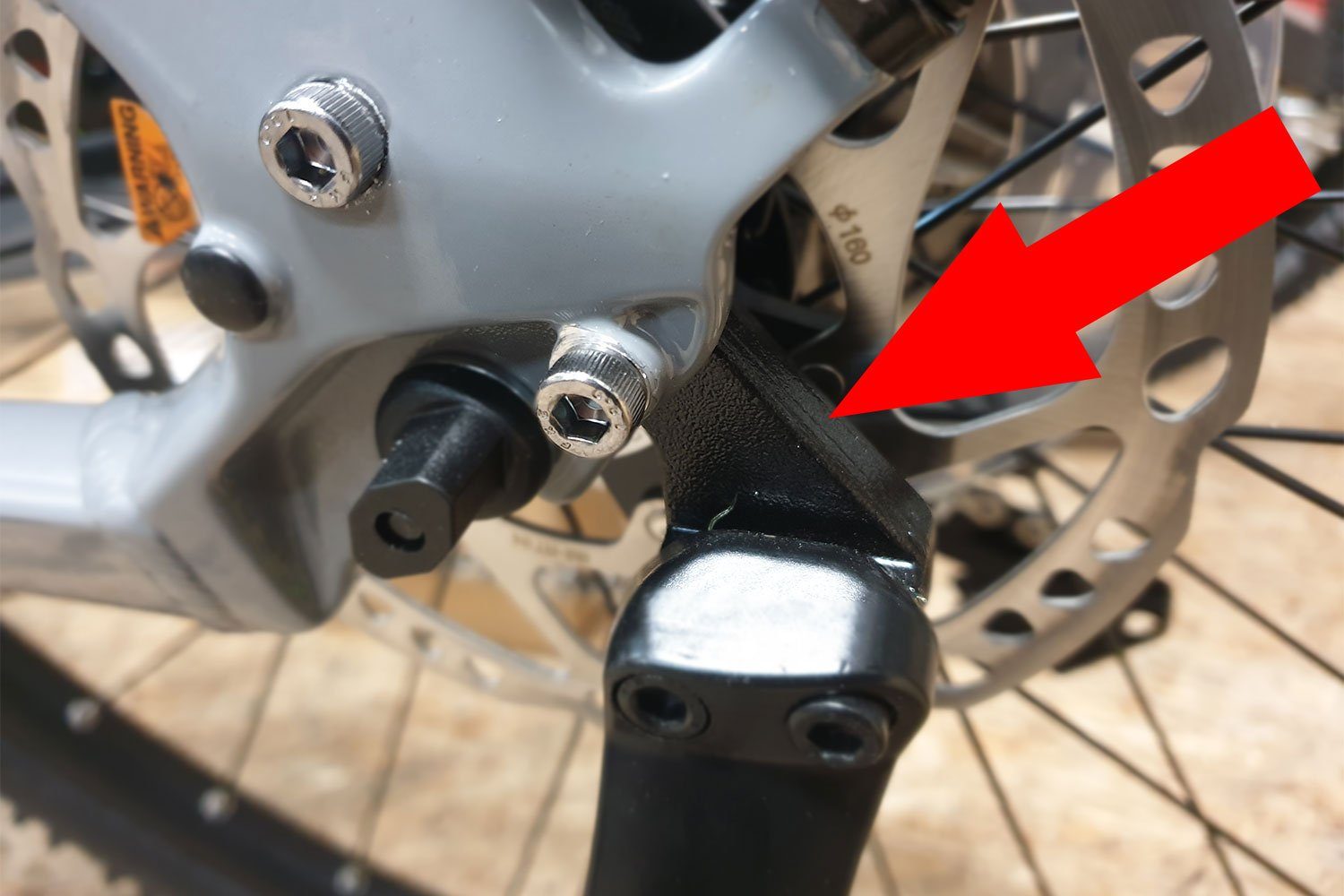 XLC Fahrradrahmen XLC KS-X05 Seitenständer Adapter Platte für Haibike Sduro/Xduro
