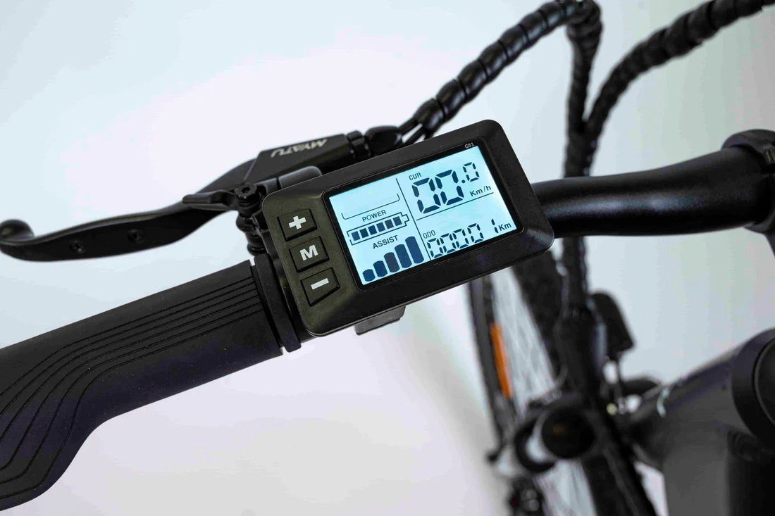 Myatu abnehmbare mit 28 Shimano, 7 Elektrofahrrad Kettenschaltung 468Wh Zoll E-Mountainbike Gang Batterie, E-Bike