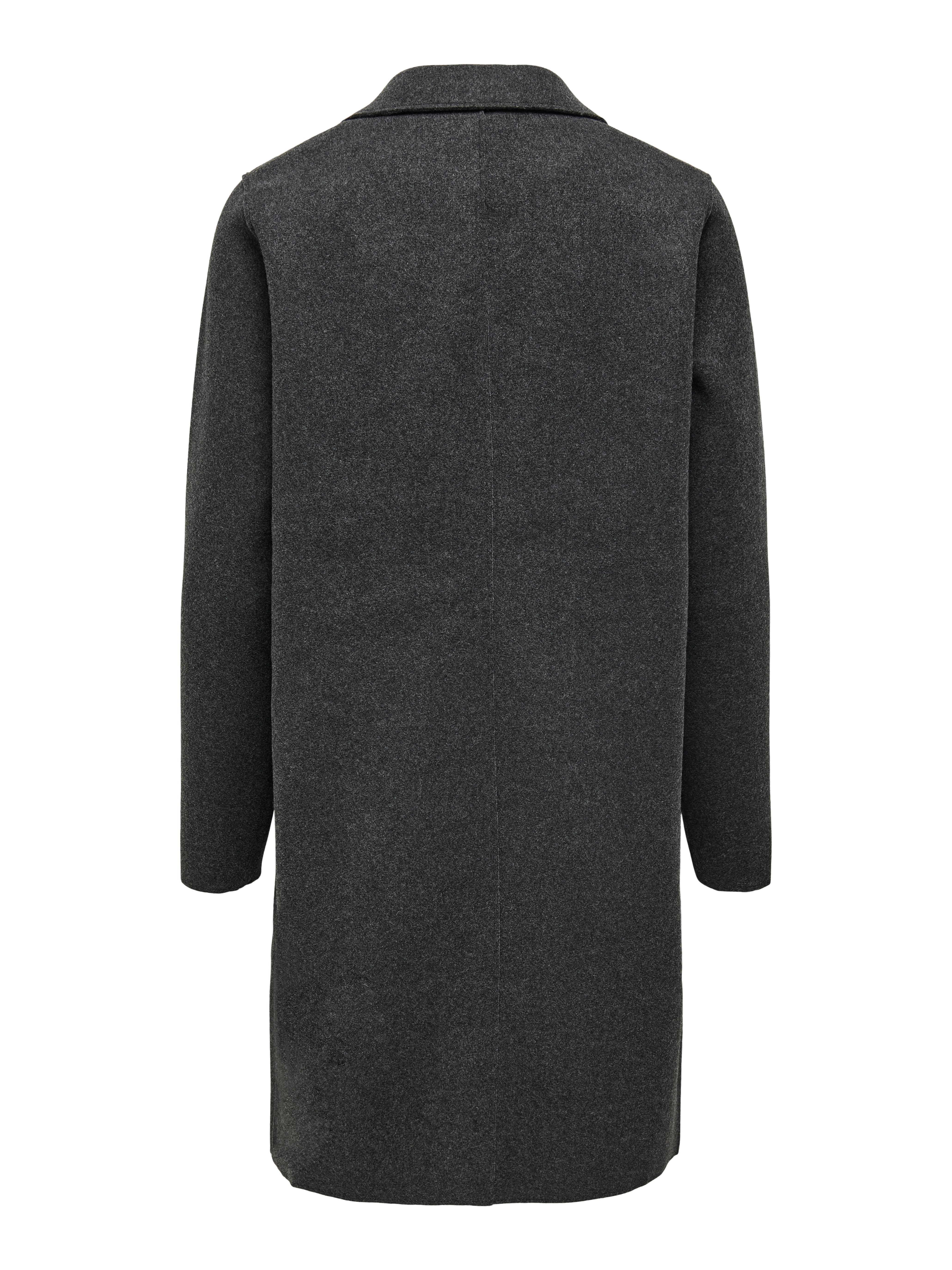 ONLY Langmantel ONLCARRIE BONDED COAT OTW NOOS Polyester, lässig weit