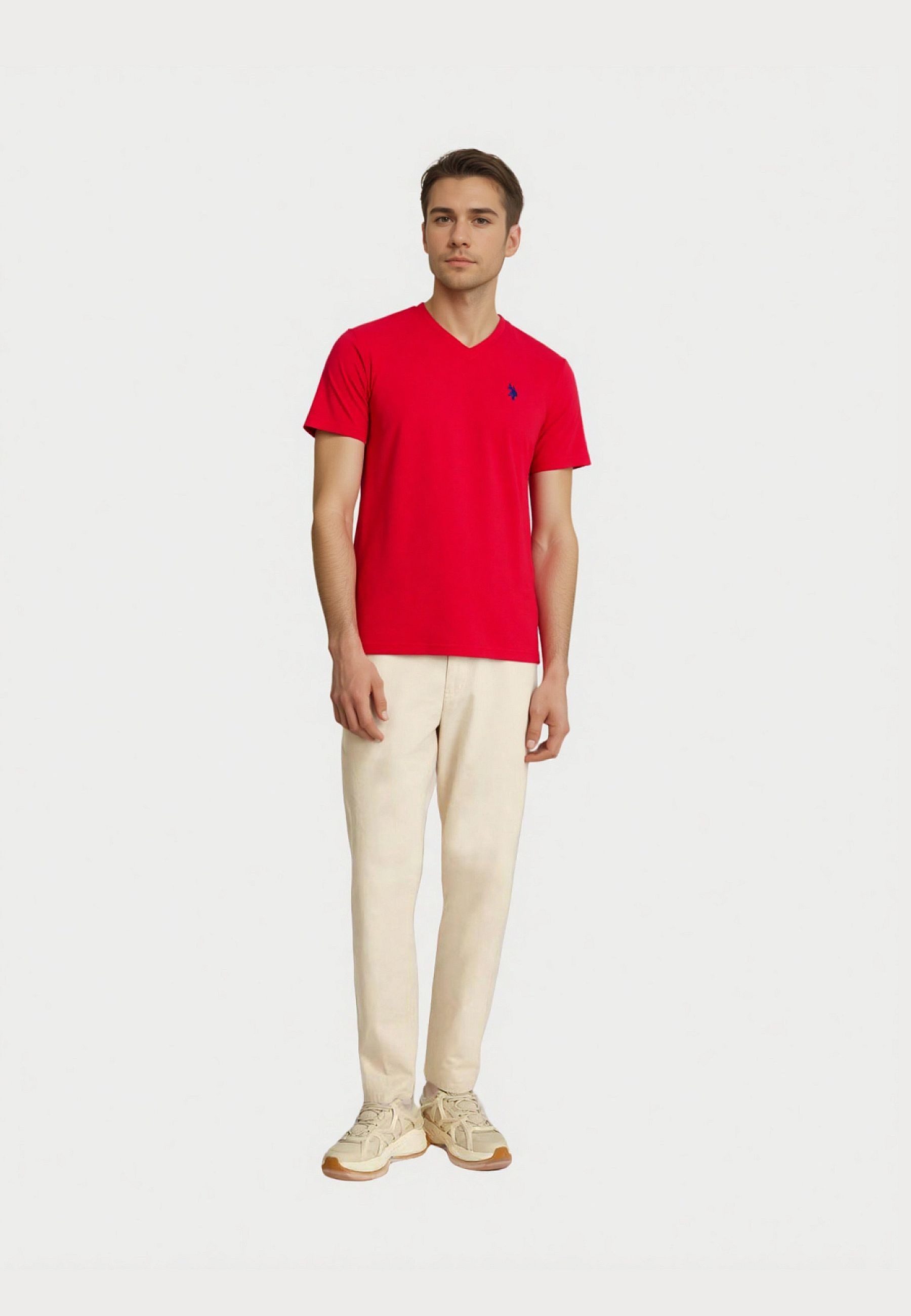 U.S. Polo Assn. T-Shirt T-Shirt Kurzarmshirt 3er Pack (3-tlg., 3)