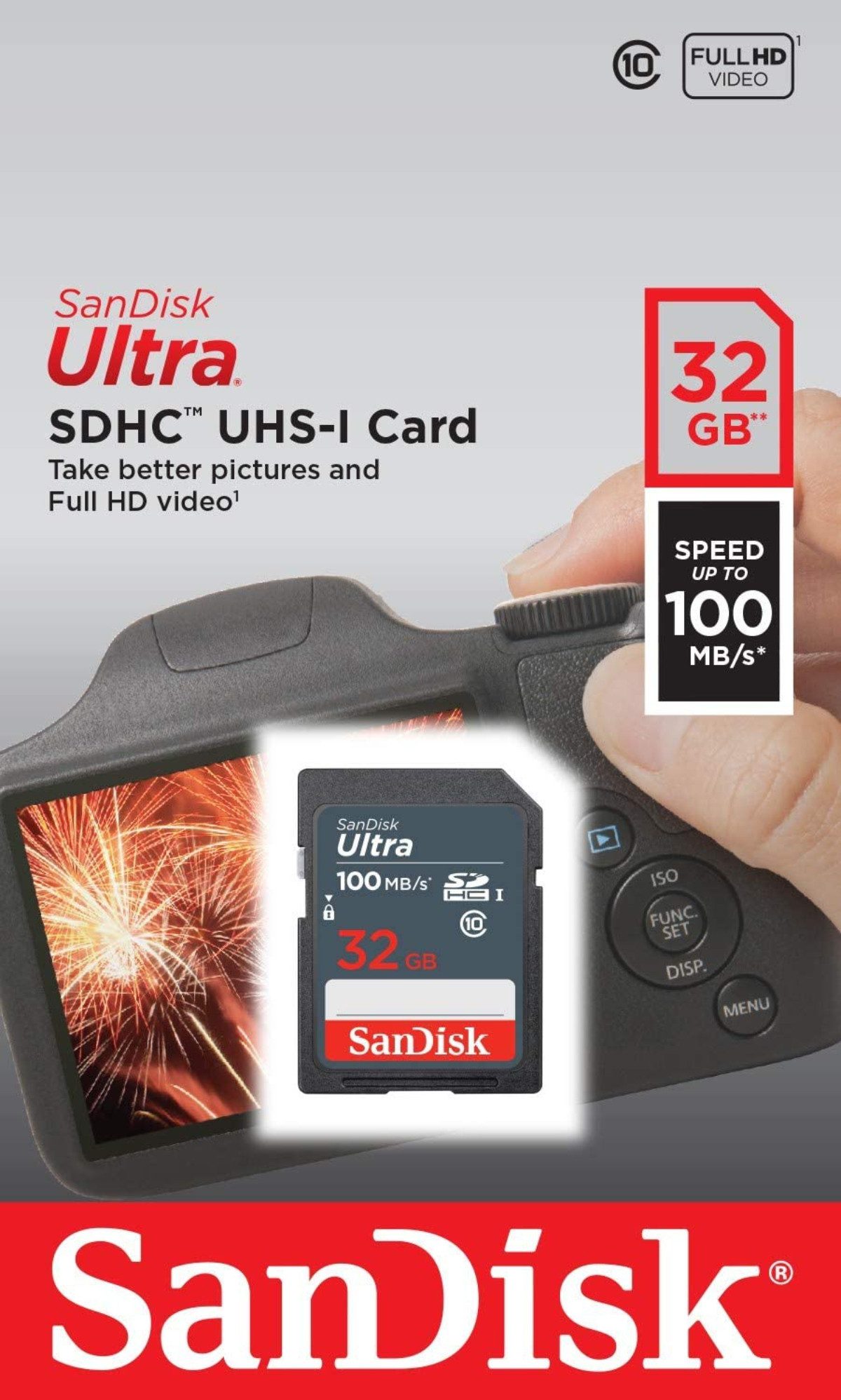 Sandisk Ultra SD UHS-I Speicherkarte (32 GB)