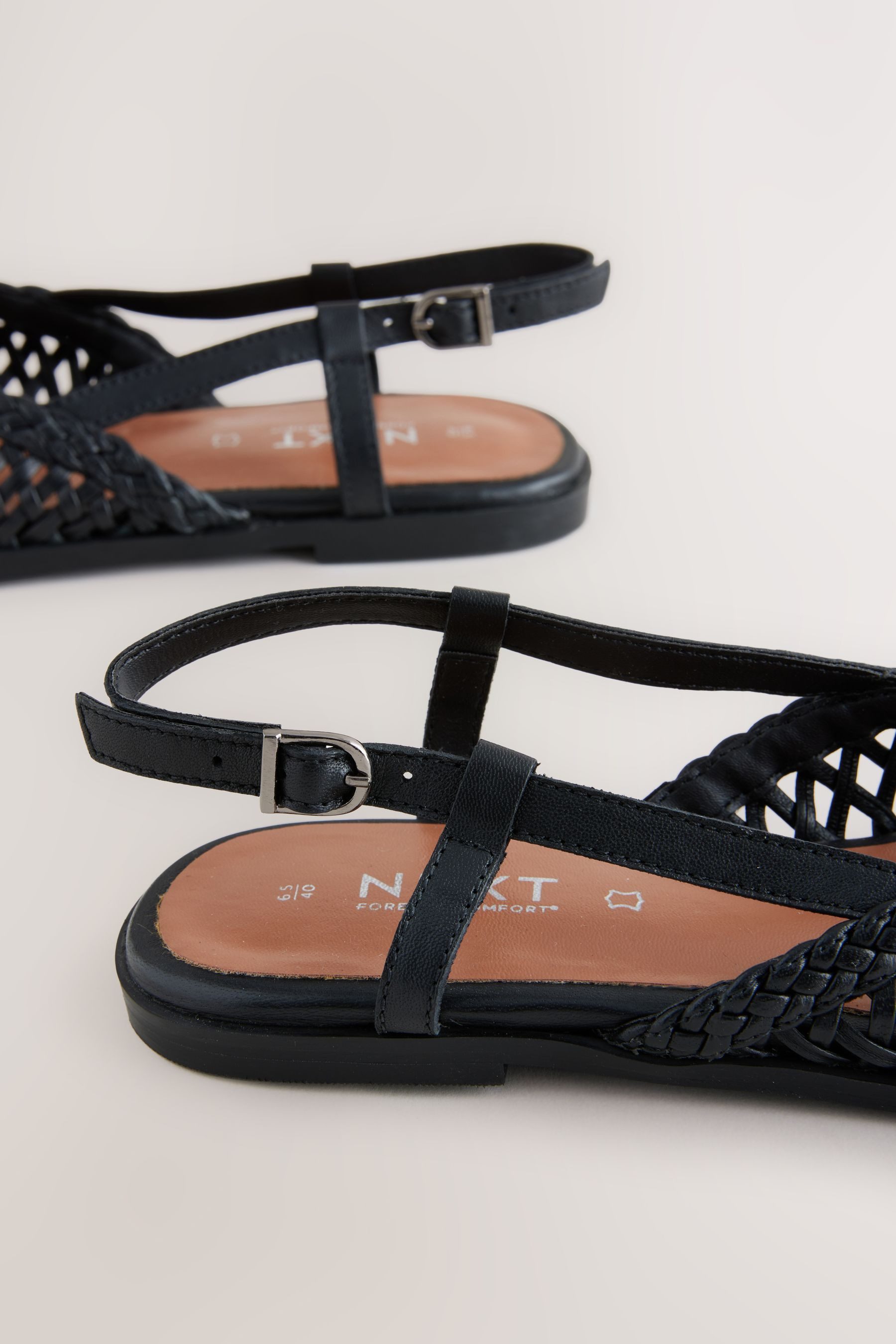 Next Forever Comfort® spitze Leder-Slingbacks Slingsandale (1-tlg)