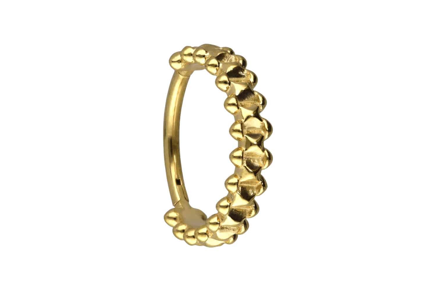 Nasenpiercing Chirurgenstahl Segmentring Clicker NIETENDESIGN Ohrpiercing Septum