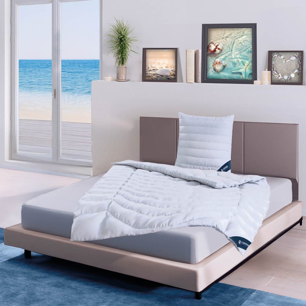 casimum Microfaserbettdecke COMFORT Faser Steppbettdecke, Bettdecke günstig online kaufen