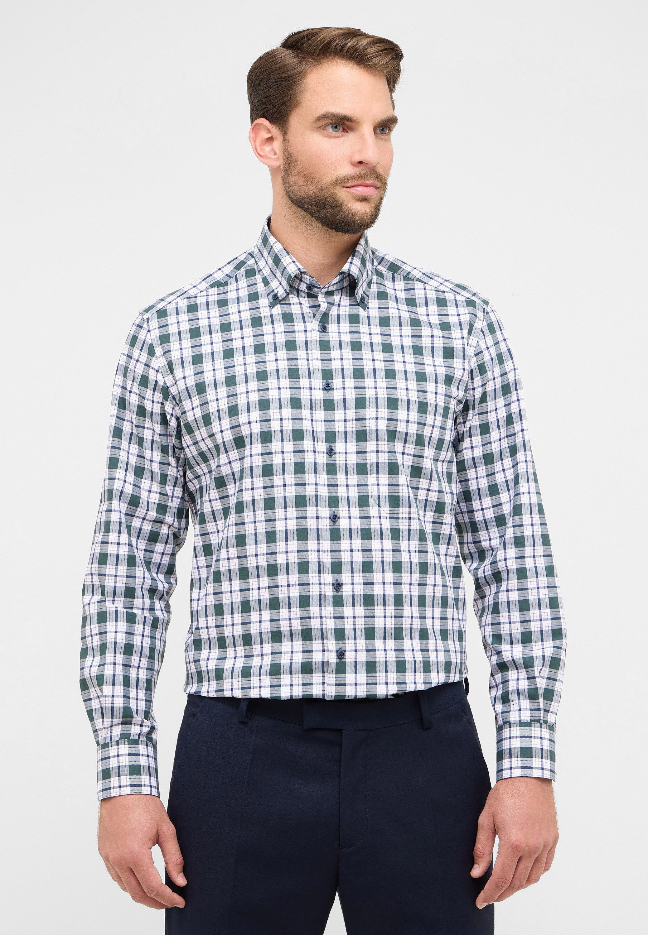Eterna Langarmhemd COMFORT FIT NON IRON günstig online kaufen