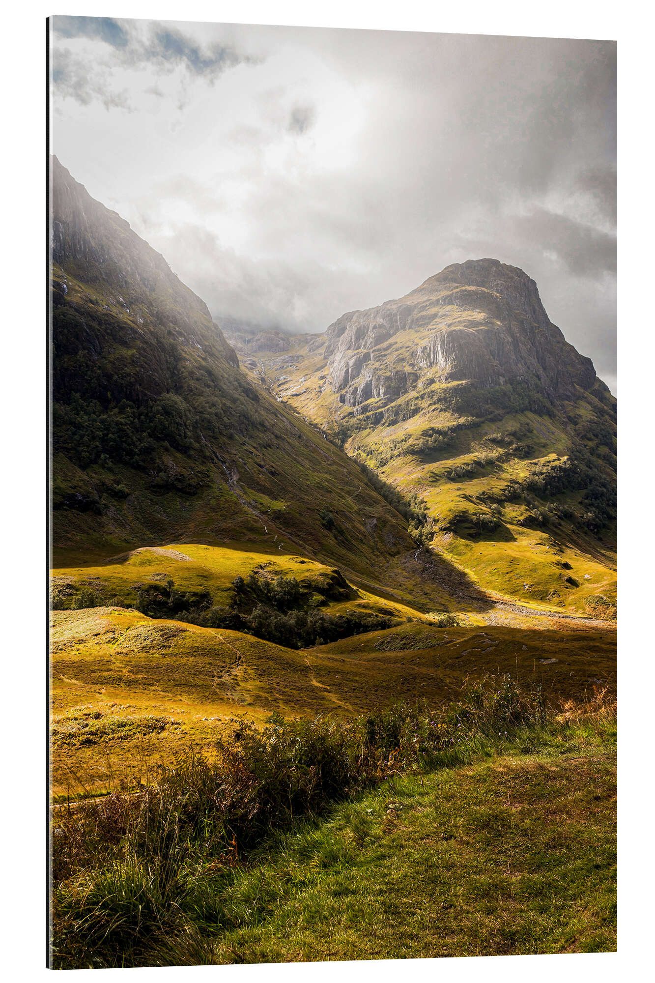 Posterlounge XXL-Wandbild Sören Bartosch, Glencoe Tal Schottland, Wohnzimmer Fotografie