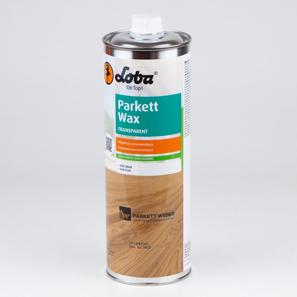 Loba Loba ParkettWax natur/transparent 1 Liter Bodenpflegemittel