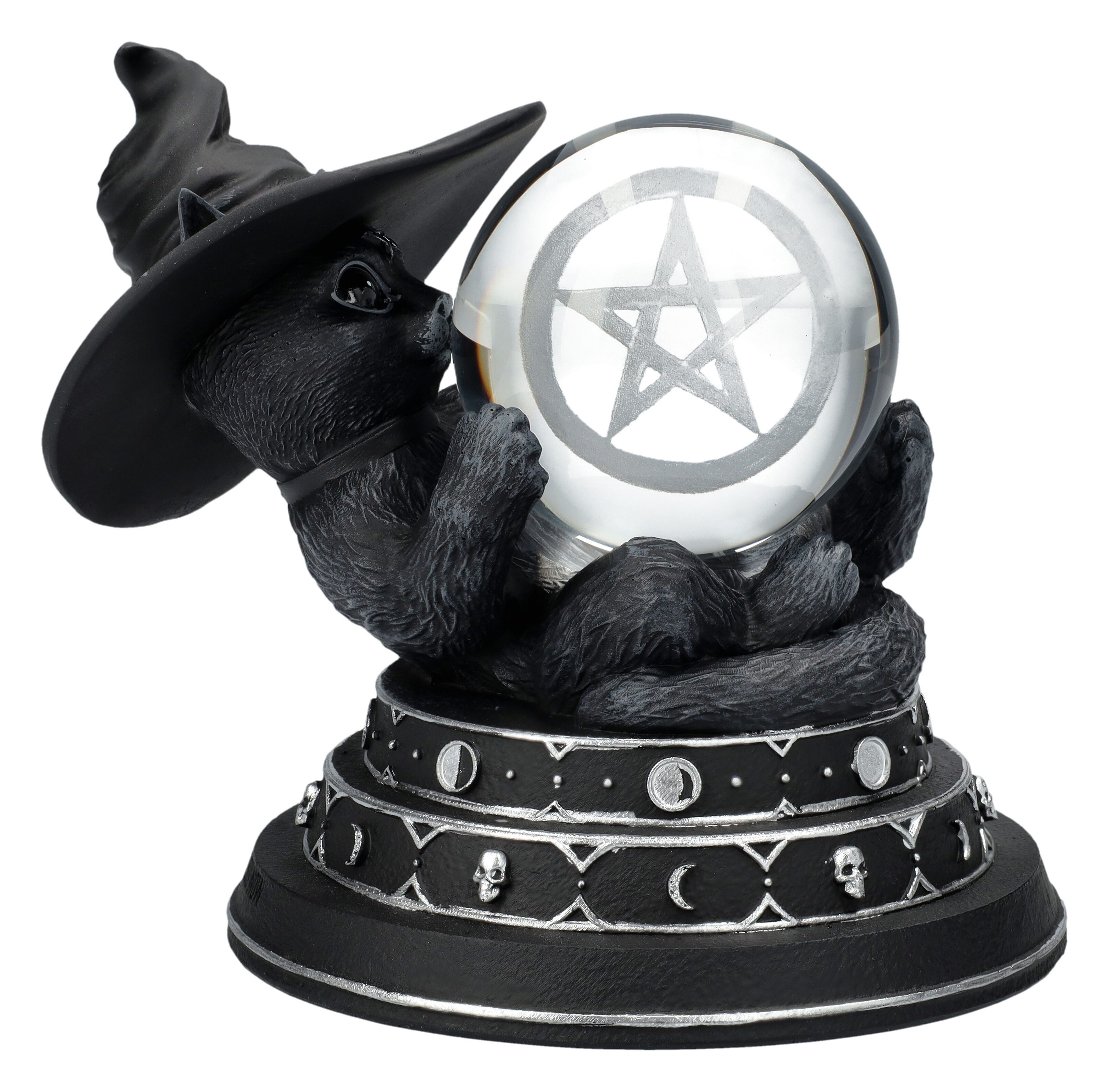 Tierfigur Gothic Katzenfigur – Purrah's Fortune Statue Cult Cuties 13.5cm Katze