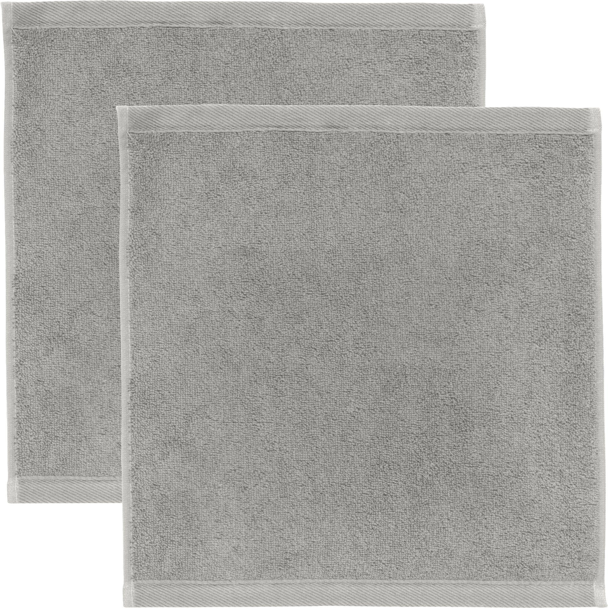 Erwin Müller Seiftuch Seiftuch "Heidenheim" 2er-Pack, Frottier (2-St), Walk-Frottier Uni