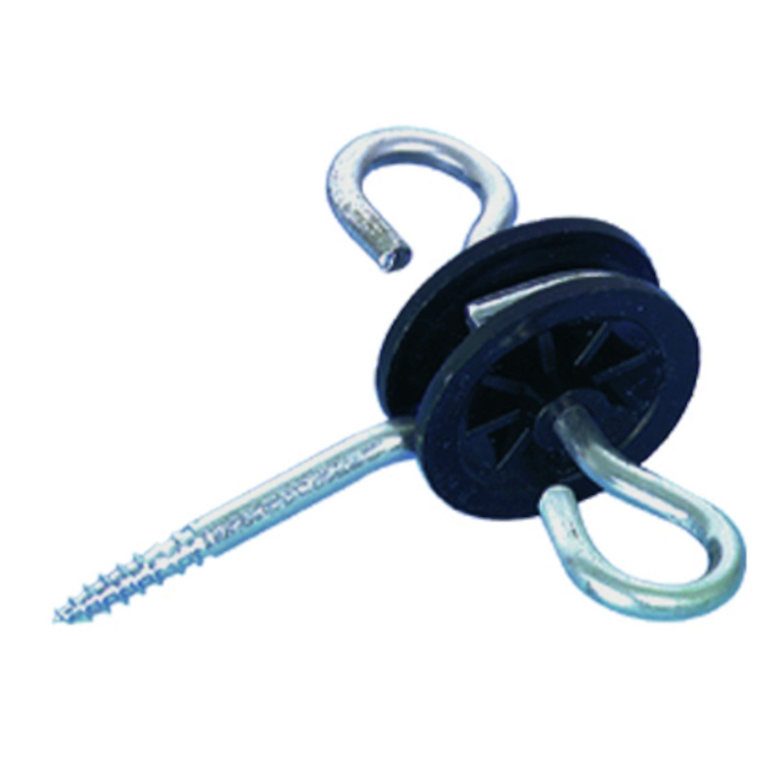electra gmbh Weidenzaun Electra Torgriffisolator für Weidezäune, drehbar, mit Rolle, 5 Stück