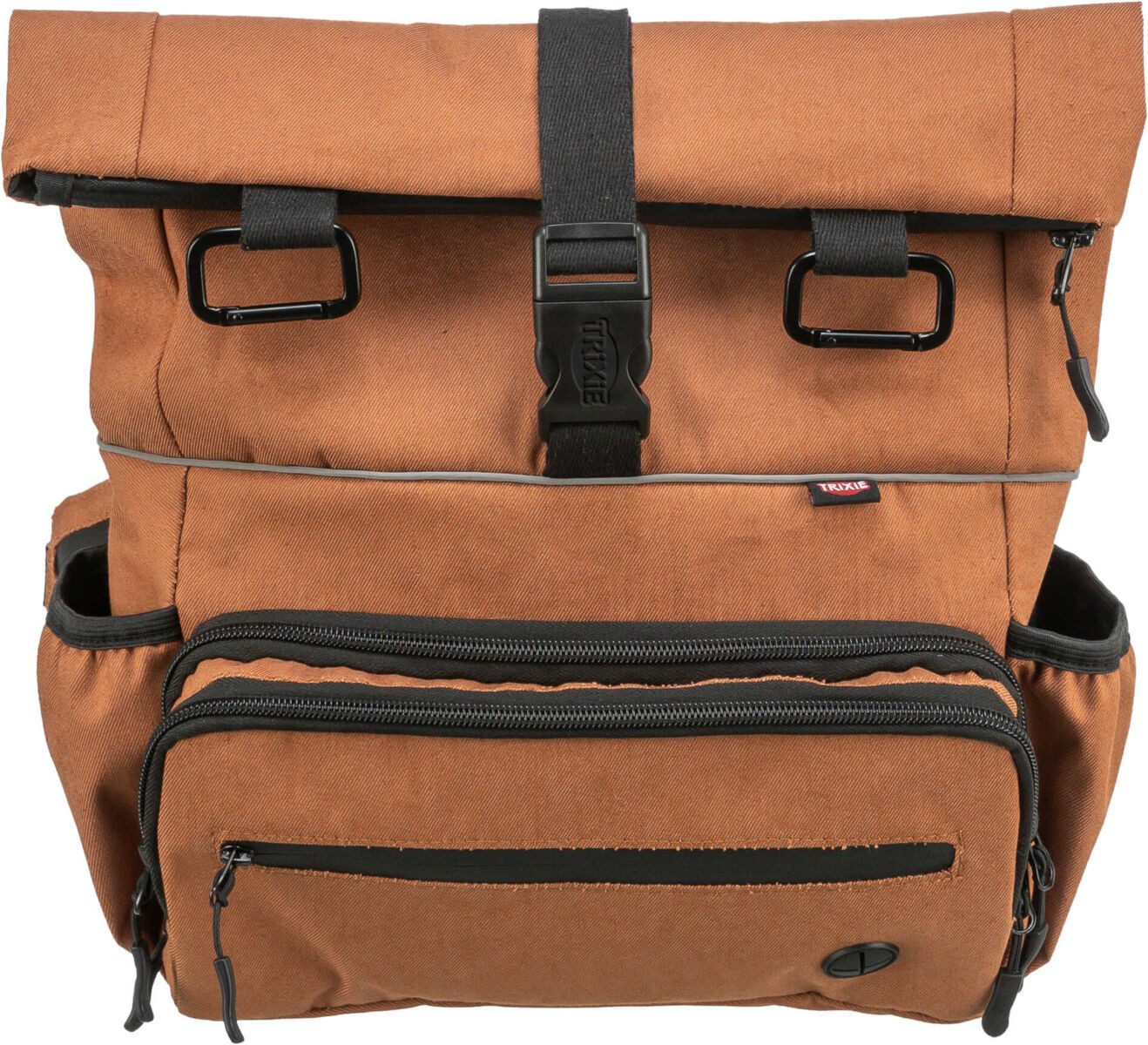 TRIXIE Leckerlibeutel Rolltop Hüfttasche   - rost - Gurt: 55-130 cm