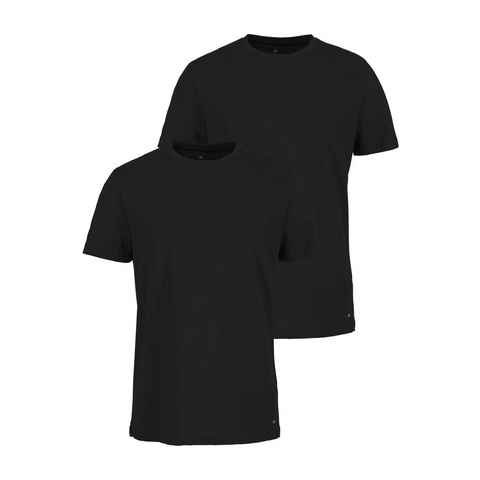 TOM TAILOR T-Shirt (Packung, 2er-Pack) perfektes Basic