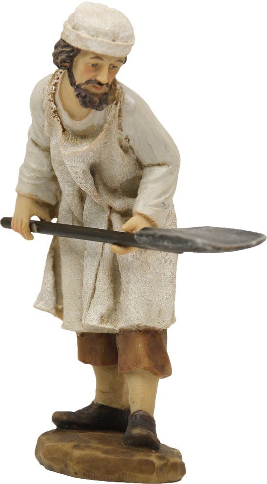 dekoprojekt Krippenfigur Krippenfigur Bäcker mit Brotschieber (2 St)