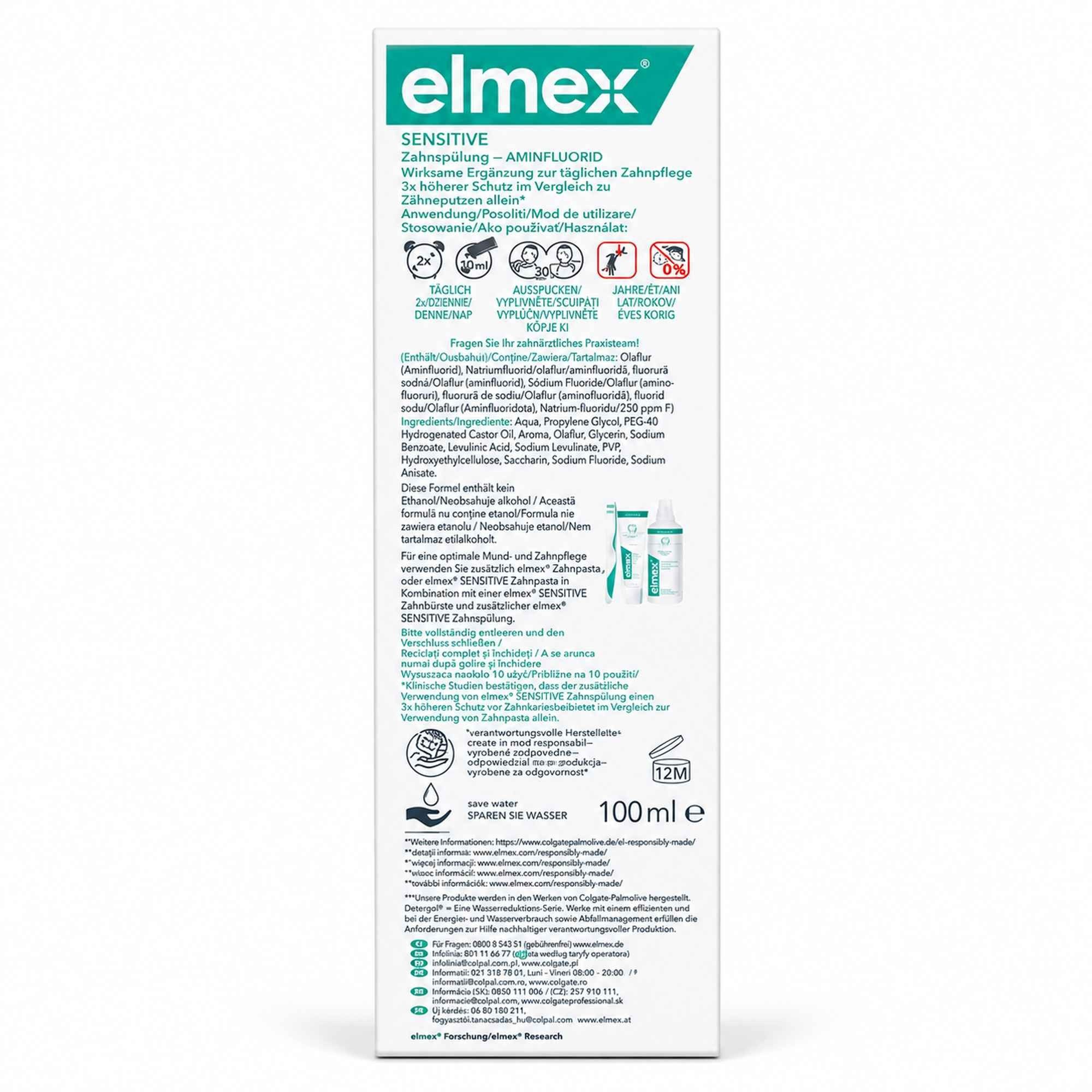 CP GABA GmbH Mundspülung ELMEX SENSITIVE Zahnspülung