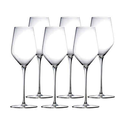 Stölzle Weißweinglas »Q1 Weißweinkelche mundgeblasen 350 ml 6er Set«, Glas