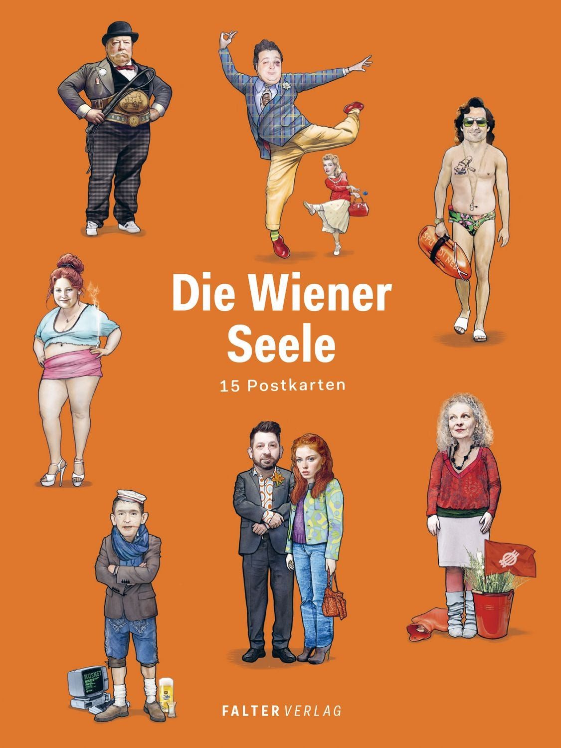 Die Wiener Seele - Postkartenbuch / diverse