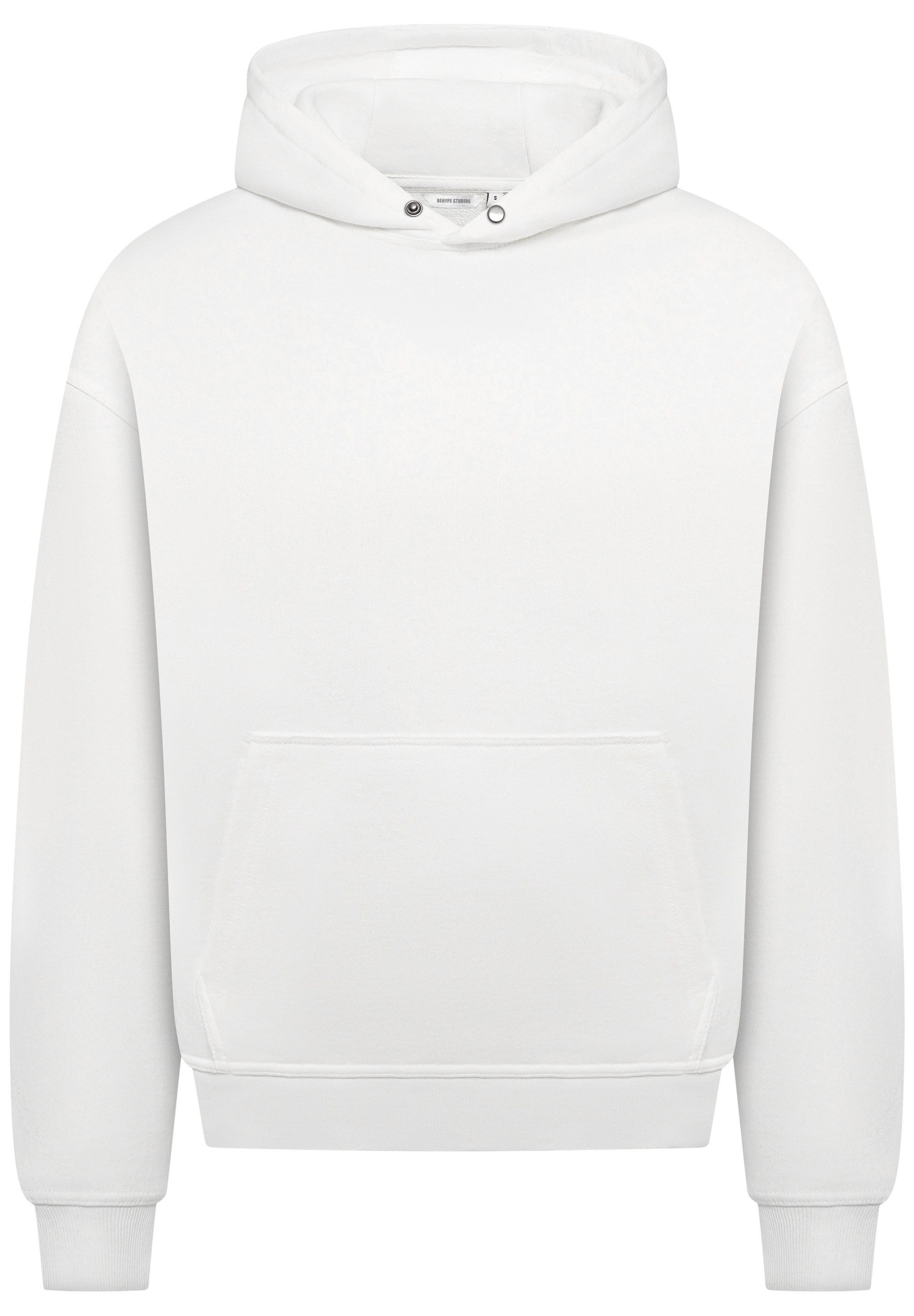 BEHYPE STUDIOS Hoodie IM OVERSIZE FIT Herren Kapuzenpullover mit Button-Clo günstig online kaufen