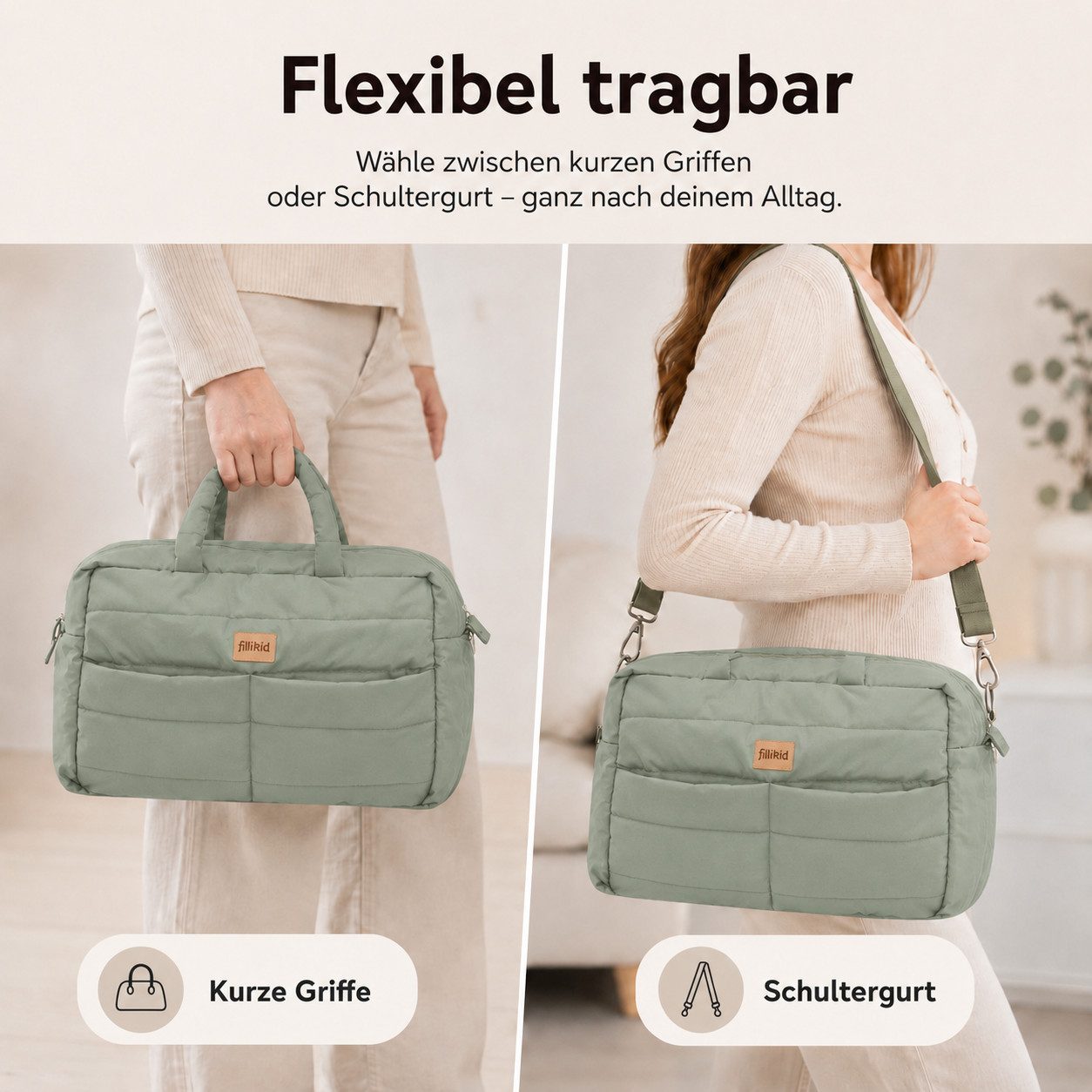 Fillikid Wickeltasche Wickeltasche Toulouse Exklusiv